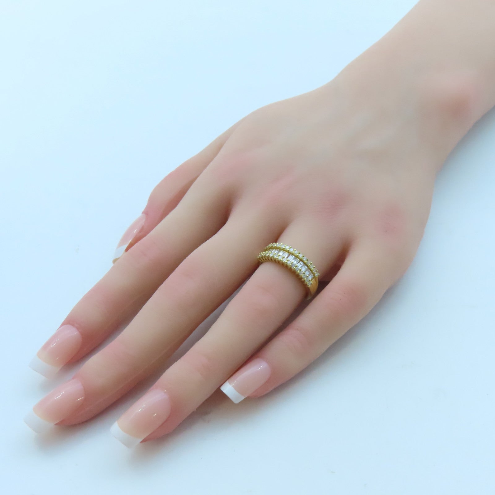 JEWELRY 【激減優惠】18K黃金Diamond Ring 1.04ct鑽石戒指US#5.75