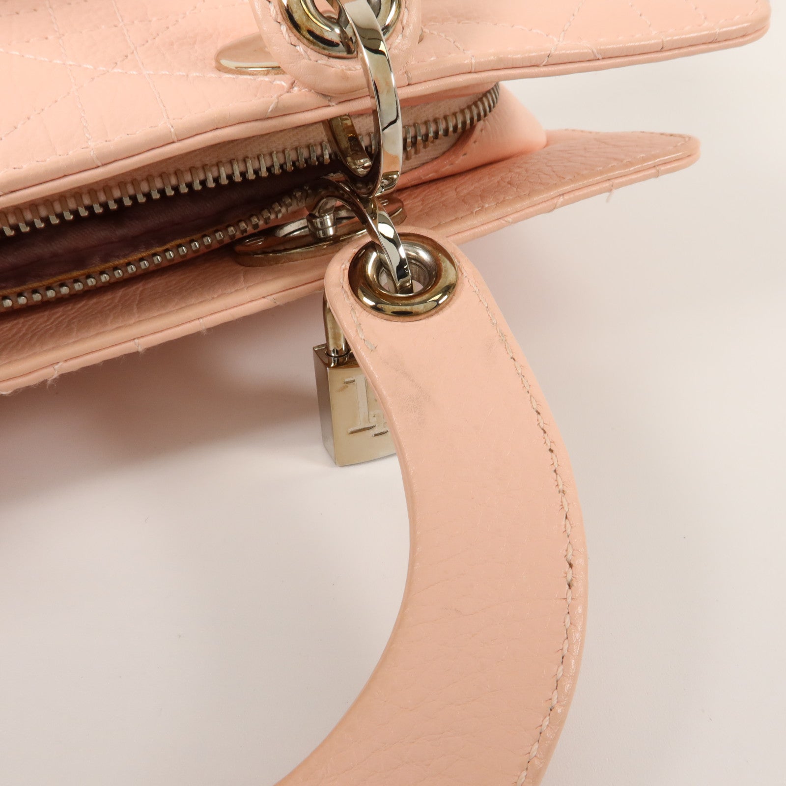 Dior 牛皮皮革Vintage D-Joy East West手挽袋