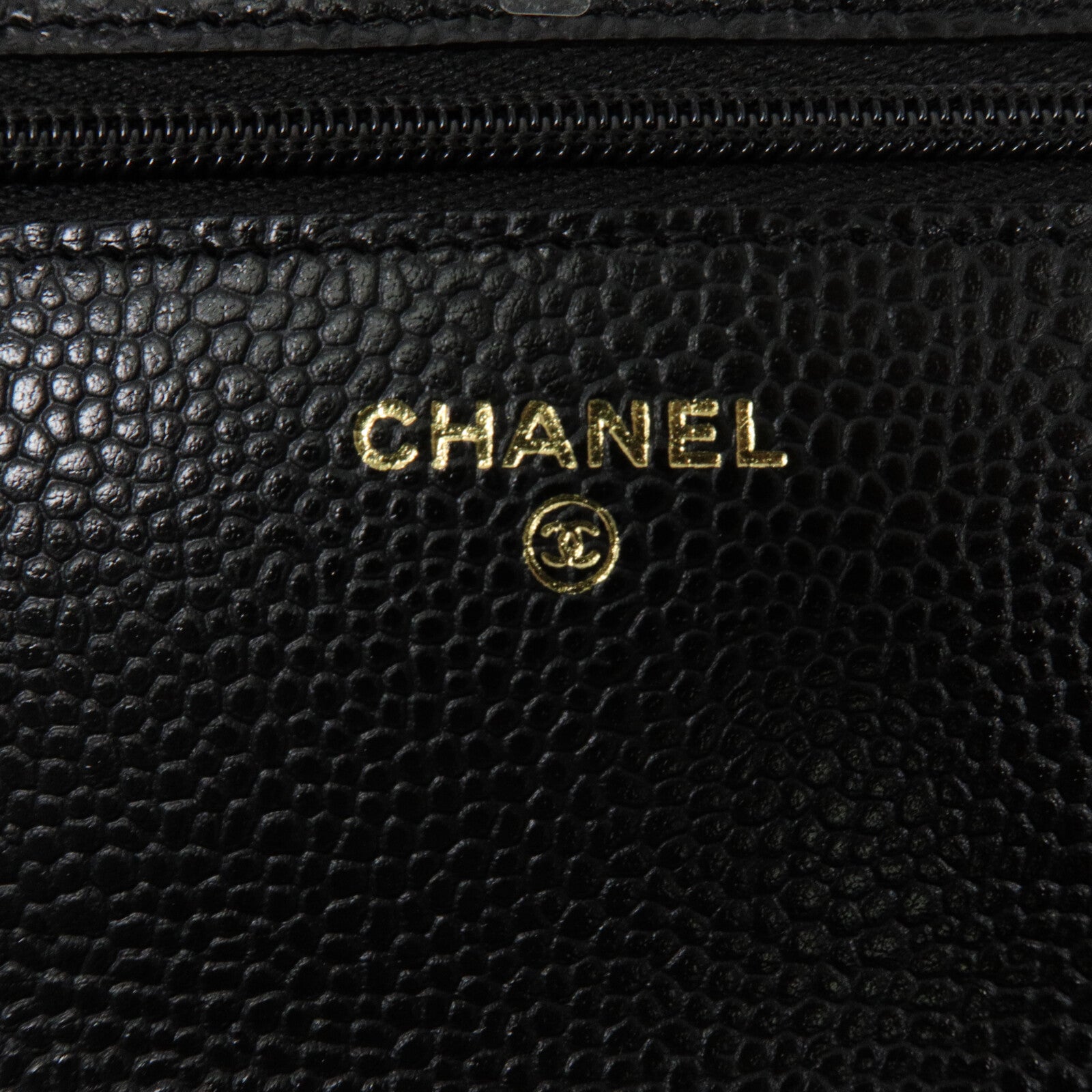 CHANEL 牛皮皮革WOC Wallet On Chain鏈帶肩背袋