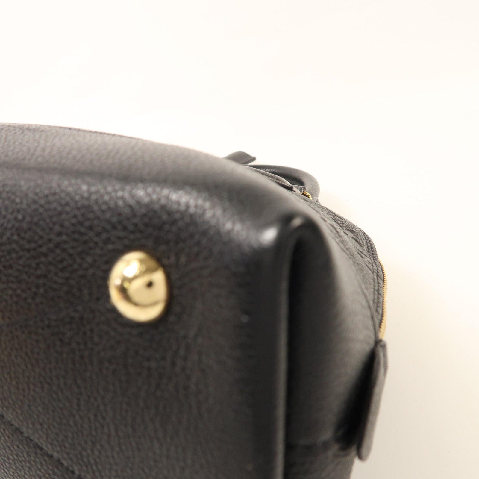 LOUIS VUITTON Monogram Empreinte Neo Alma BB金扣手挽肩背兩用袋
