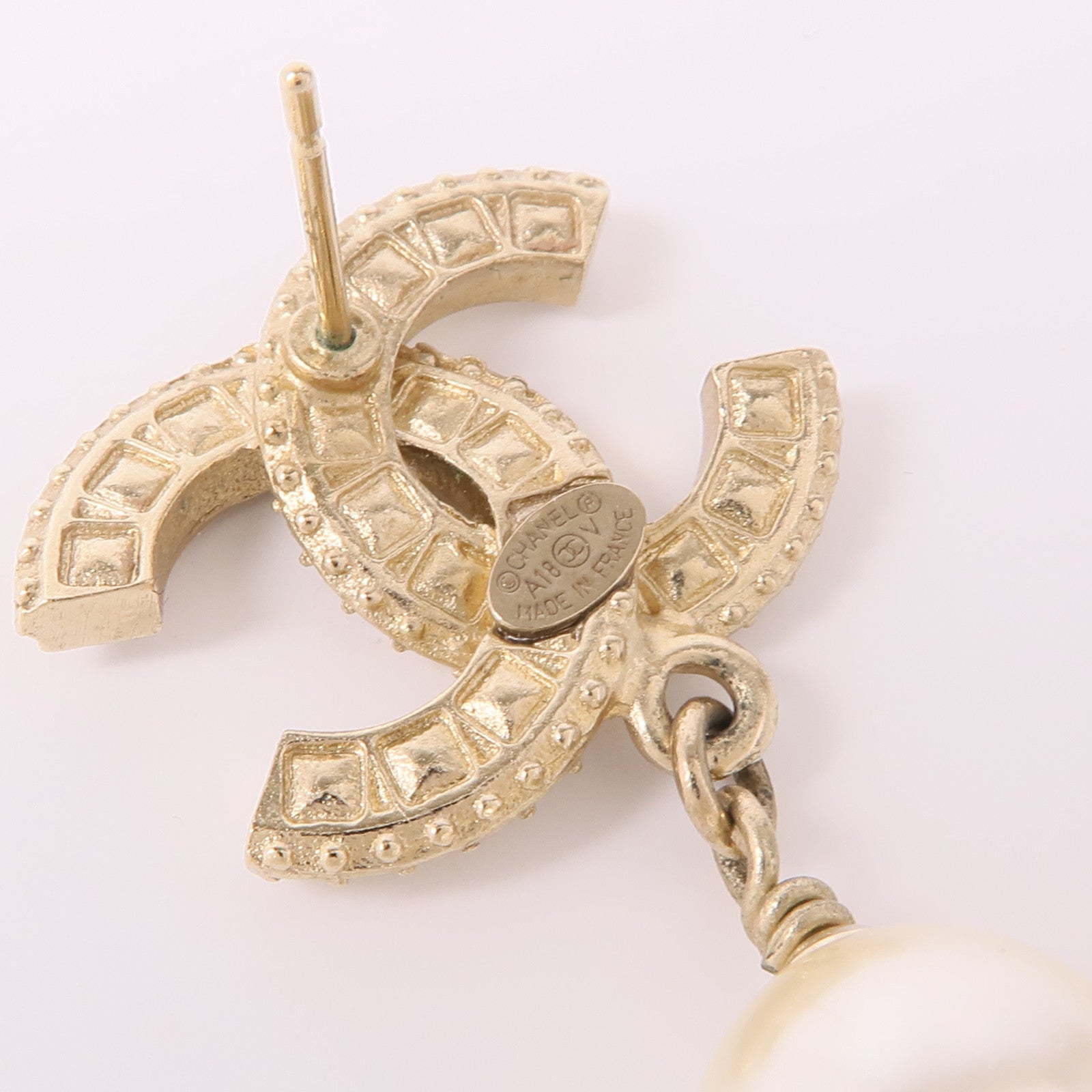 CHANEL PVC/金屬Earrings耳環