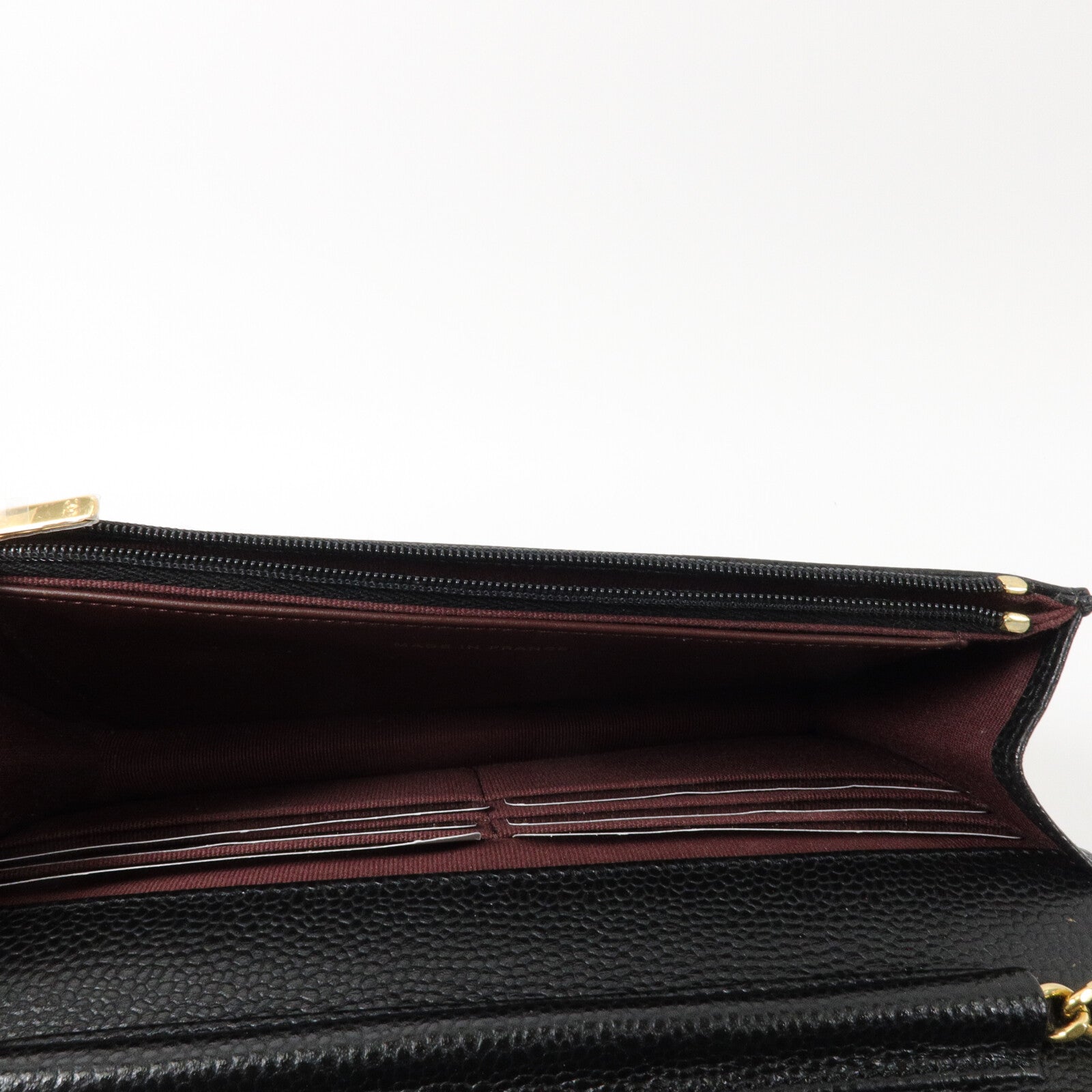 CHANEL 牛皮皮革WOC Wallet On Chain鏈帶肩背袋