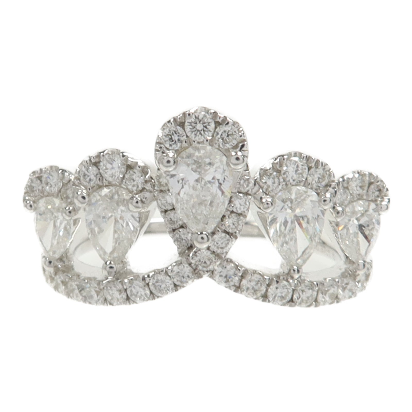 JEWELRY 18K白金Diamond Ring鑽石戒指US#5