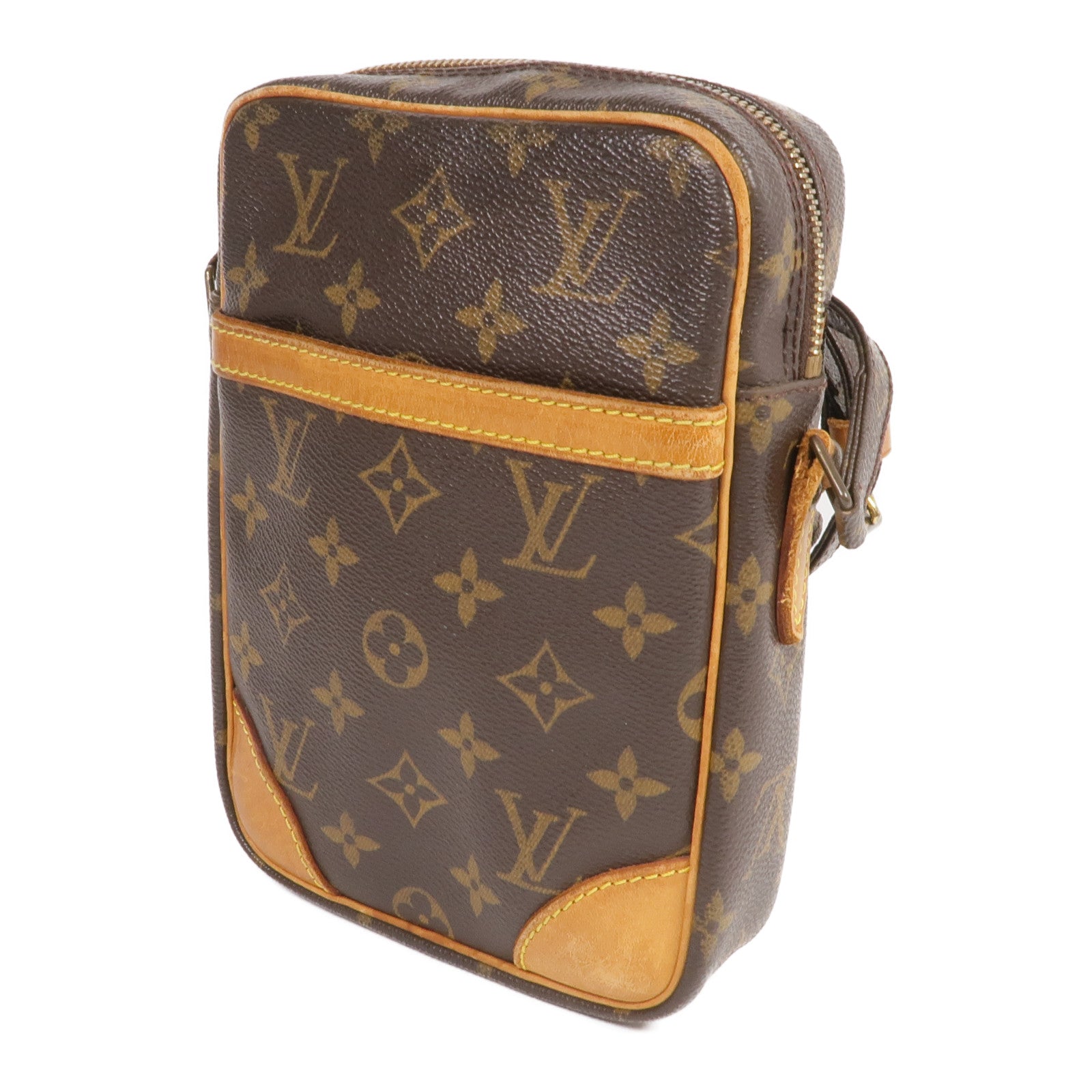 LOUIS VUITTON 【激減優惠】Monogram Danube金扣肩背袋