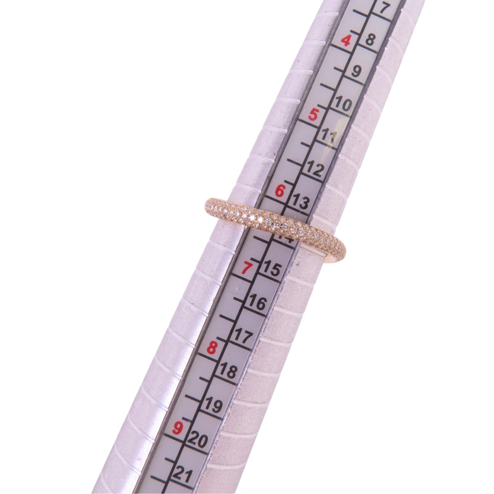 CARTIER 18K玫瑰金Juste Un Clou Diamond Ring鑽石戒指#52/US#6.25