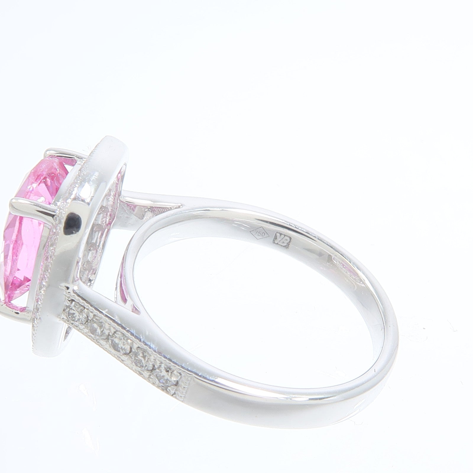 JEWELRY 18K白金Diamond Color Stone Ring鑽石/彩色寶石戒指