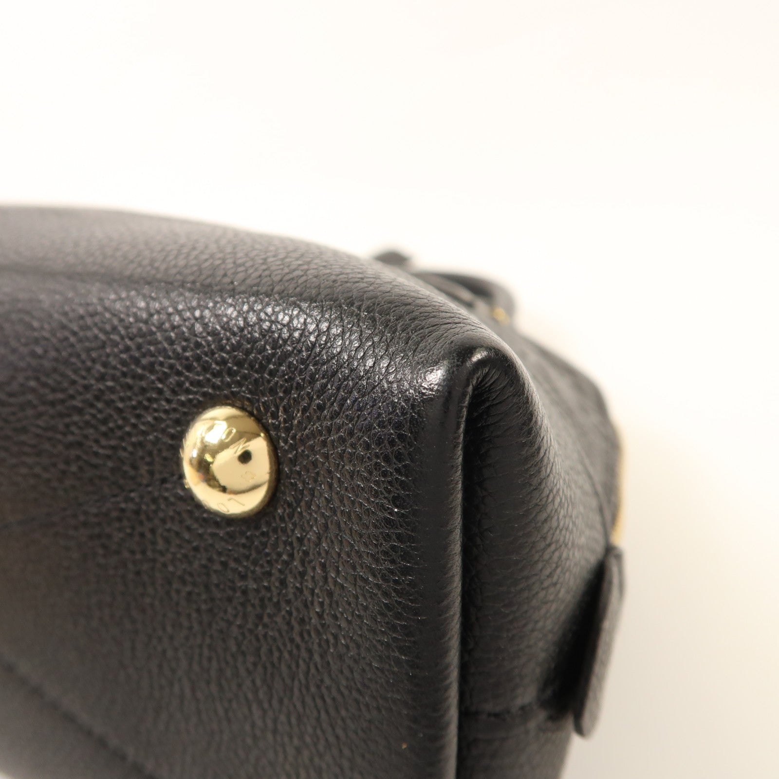LOUIS VUITTON Monogram Empreinte Neo Alma BB金扣手挽肩背兩用袋