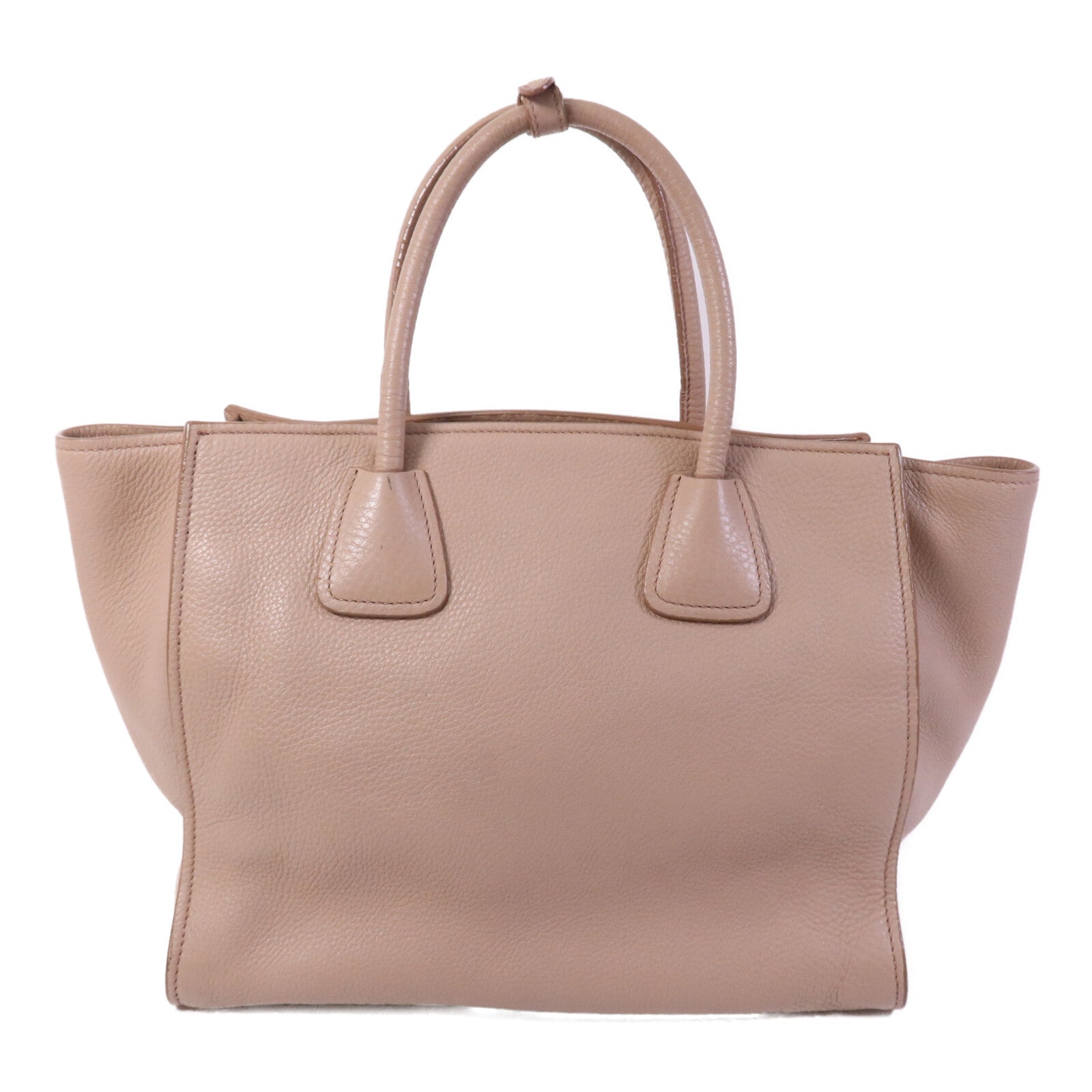 PRADA 牛皮皮革2 Way Shoulder金扣手挽肩背兩用袋