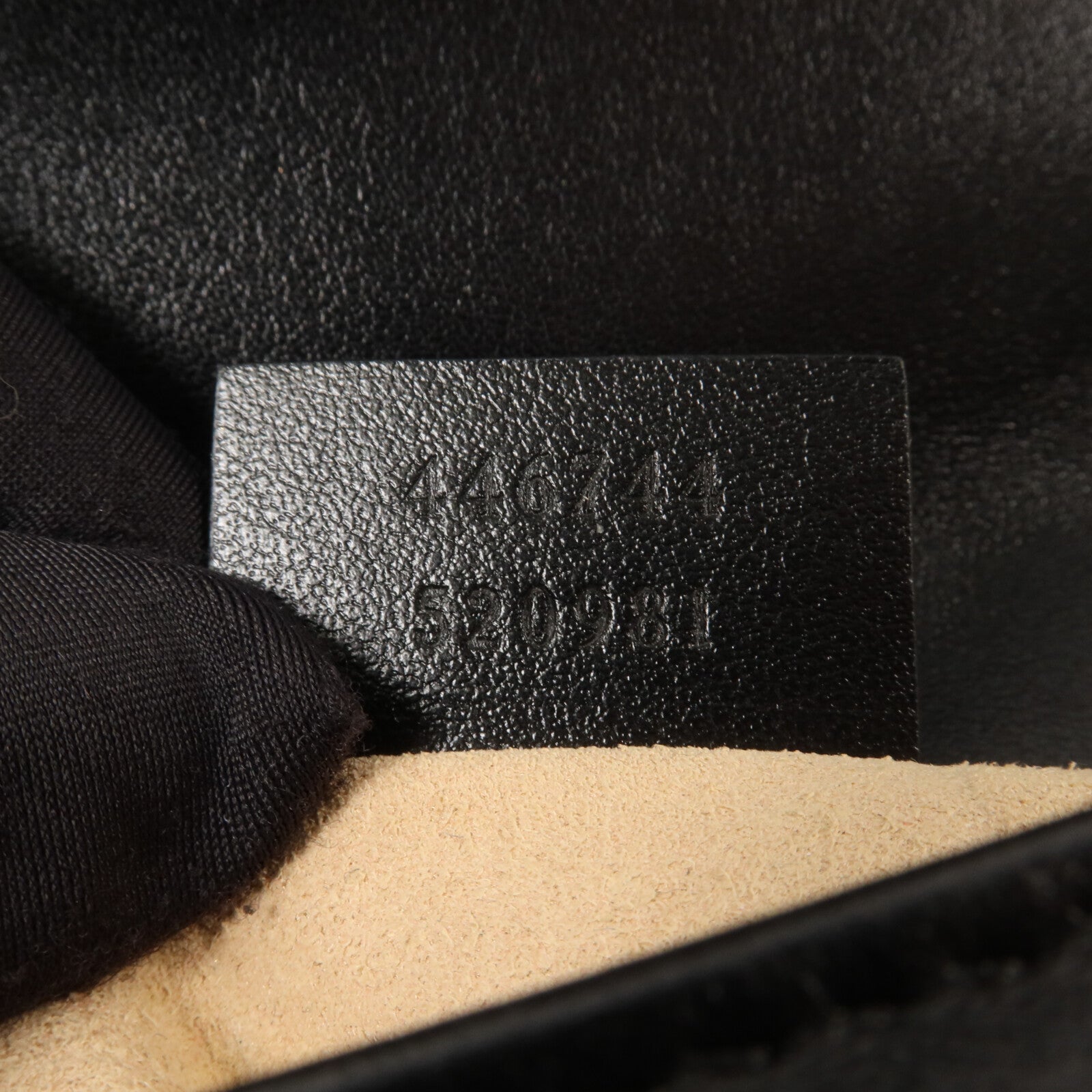 GUCCI 牛皮皮革GG Marmont Small鏈帶手挽肩背兩用袋