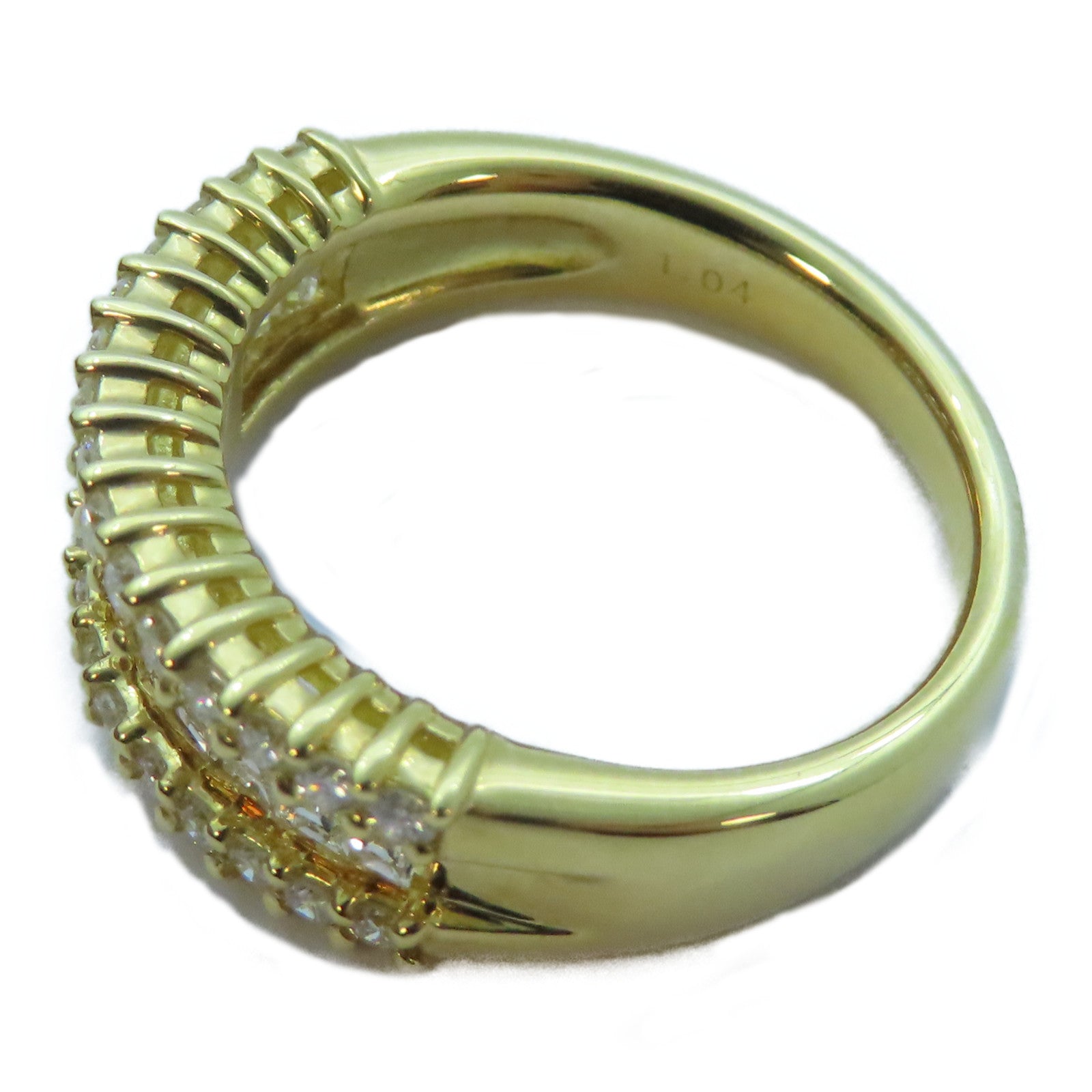 JEWELRY 【激減優惠】18K黃金Diamond Ring 1.04ct鑽石戒指US#5.75