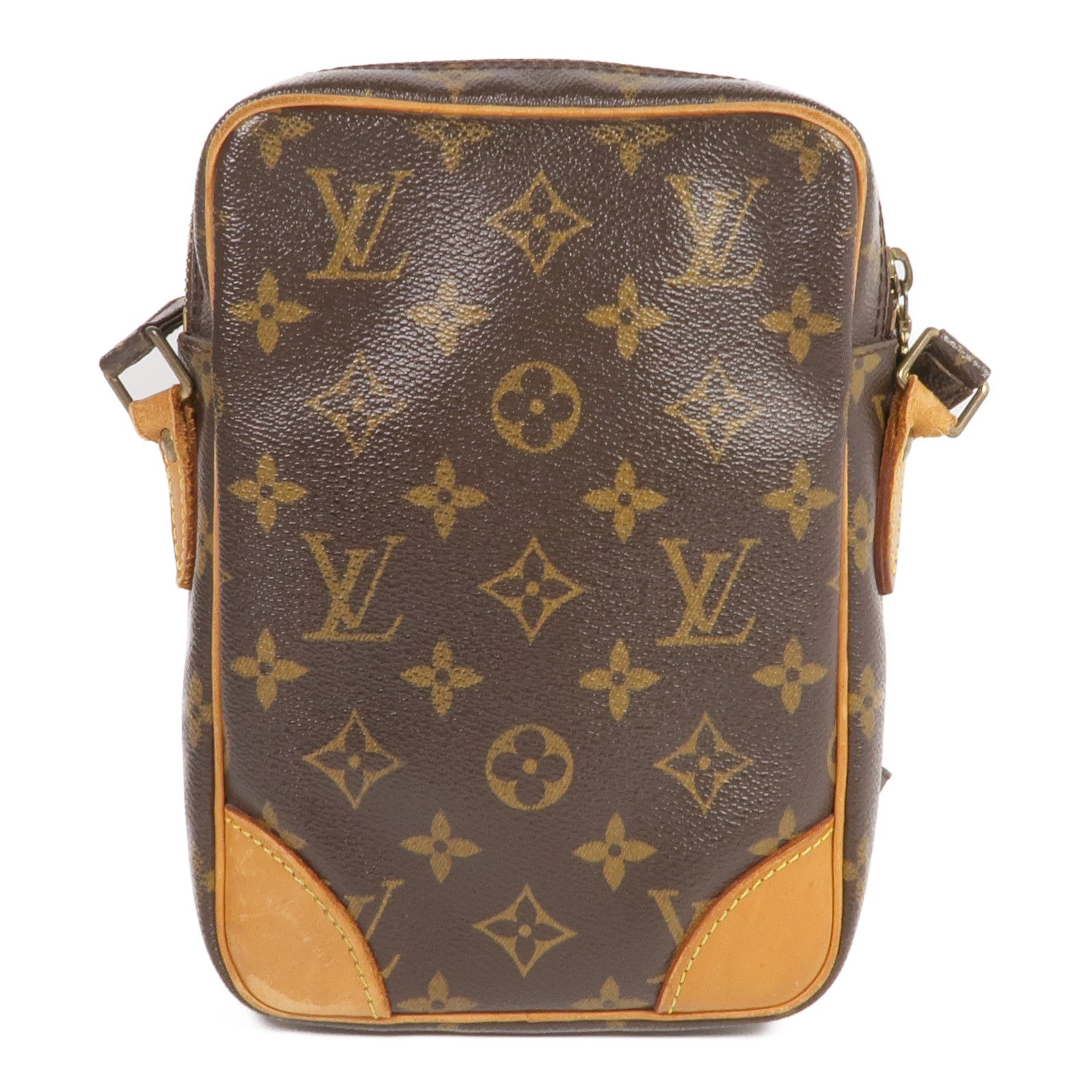 LOUIS VUITTON Monogram Danube金扣肩背袋