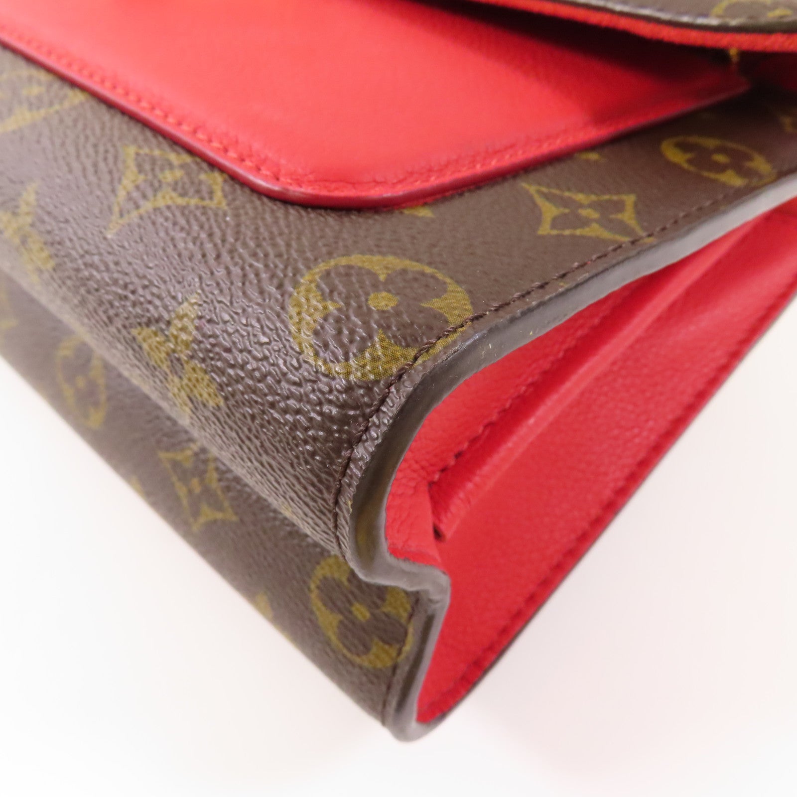 LOUIS VUITTON Monogram Victoire金扣鏈帶肩背袋