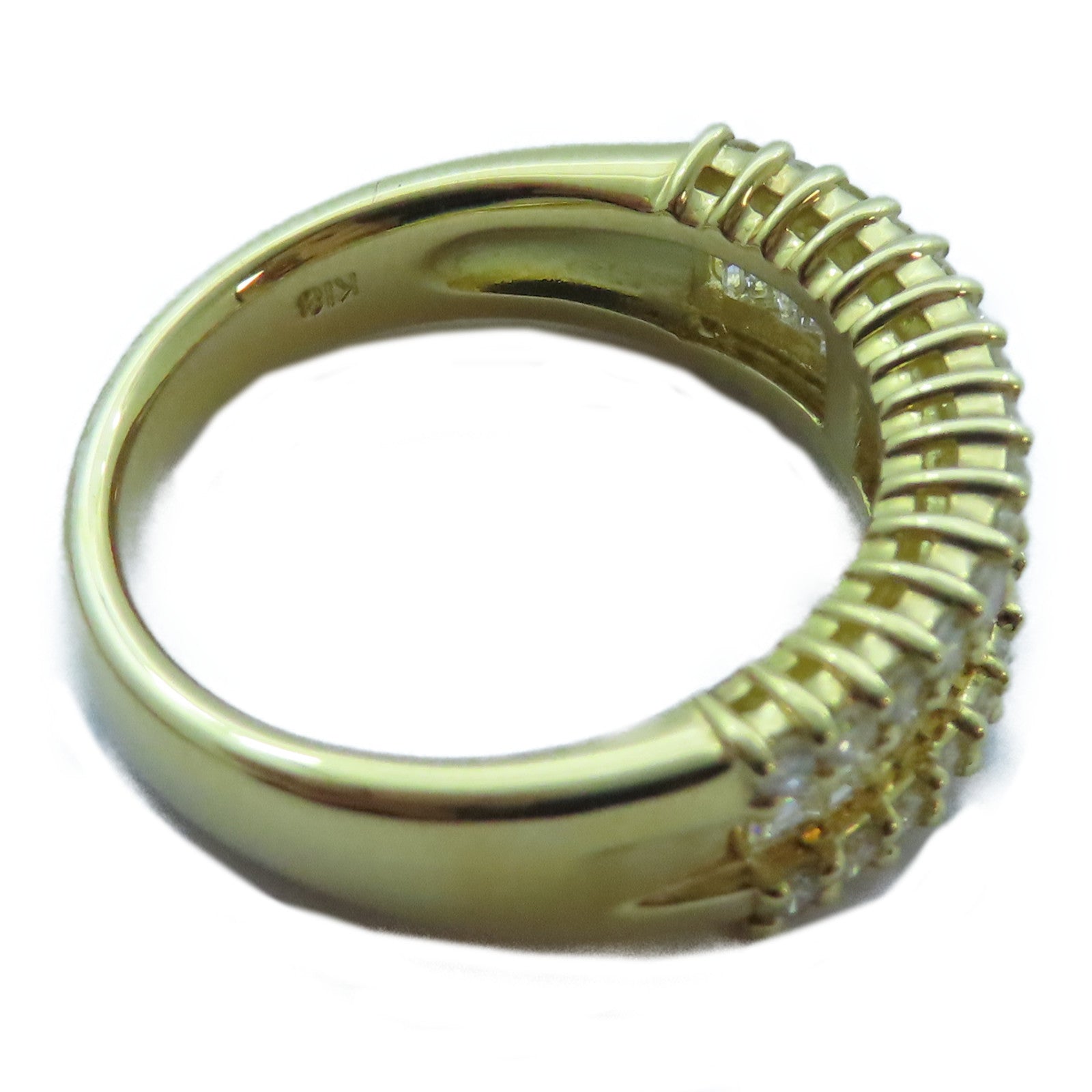 JEWELRY 【激減優惠】18K黃金Diamond Ring 1.04ct鑽石戒指US#5.75