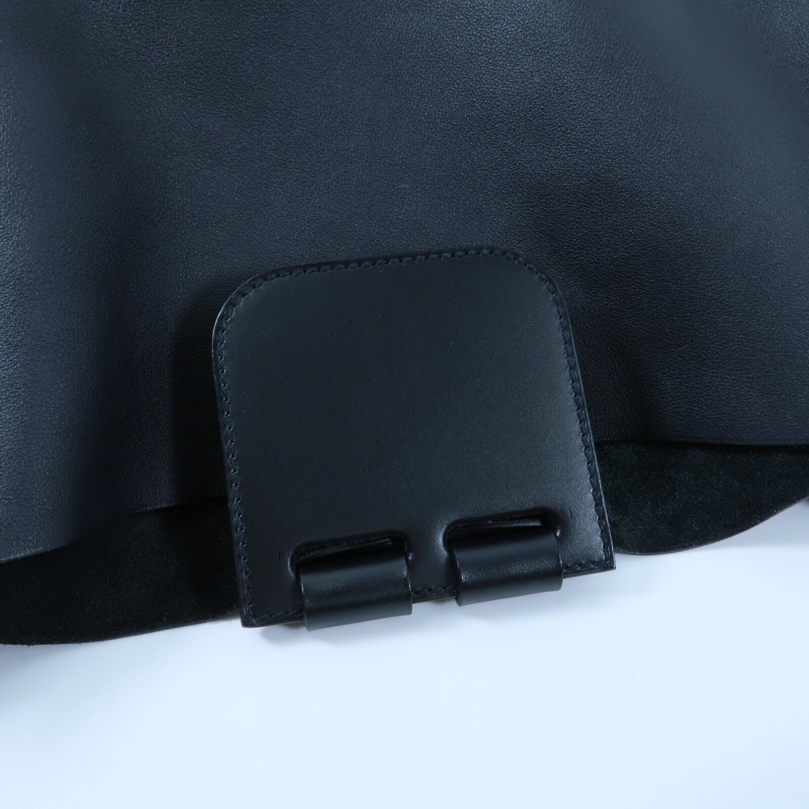 HERMES Swift皮革/Togo皮革Virevolte Bag手挽袋Noir