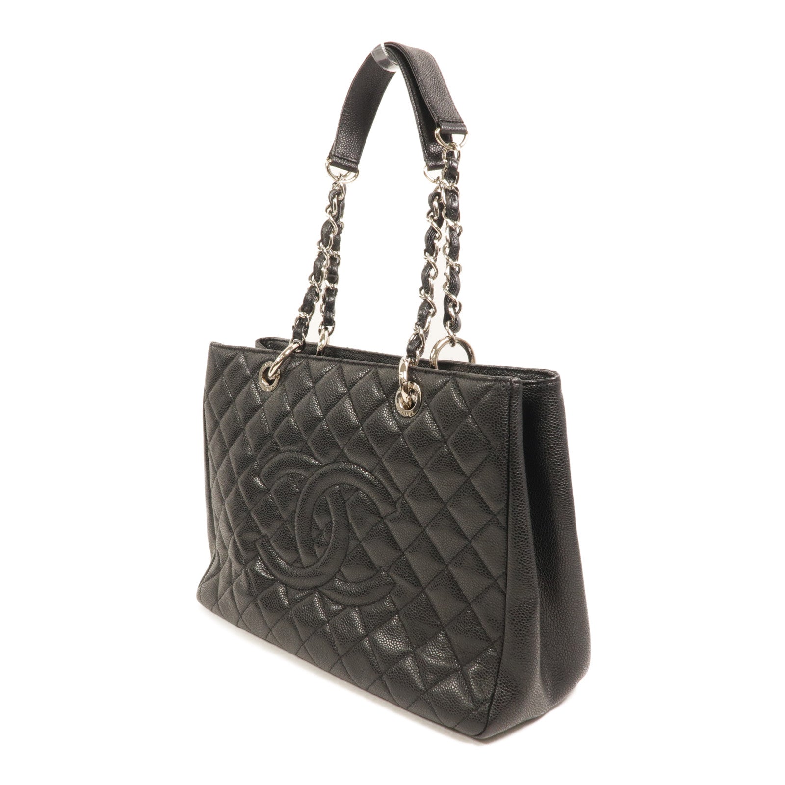 CHANEL GST Grand Shopping Tote Bag鏈帶肩背袋