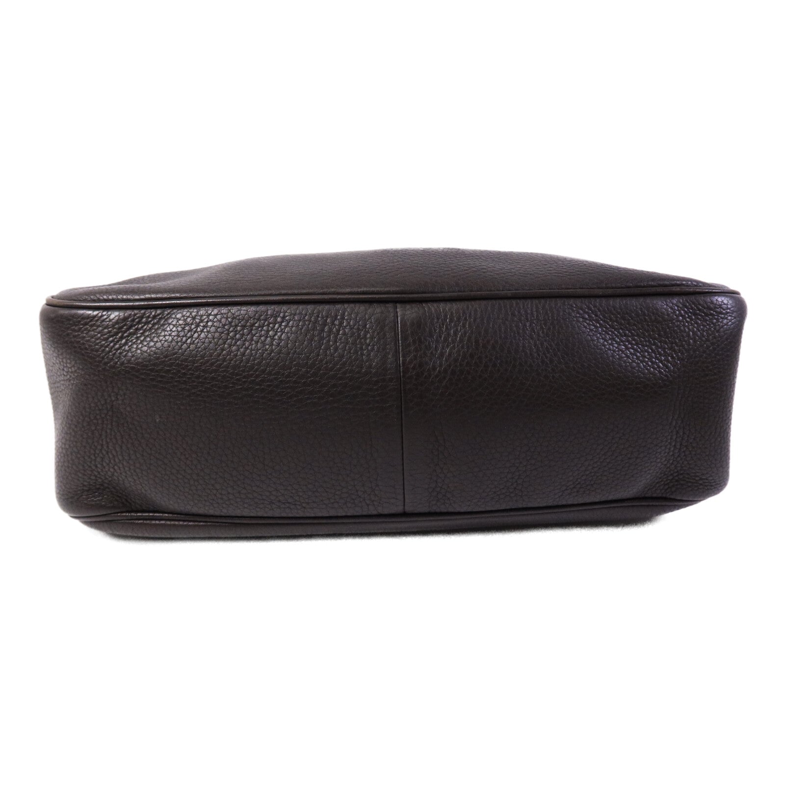 PRADA 牛皮皮革Shoulder Bag銀扣肩背袋