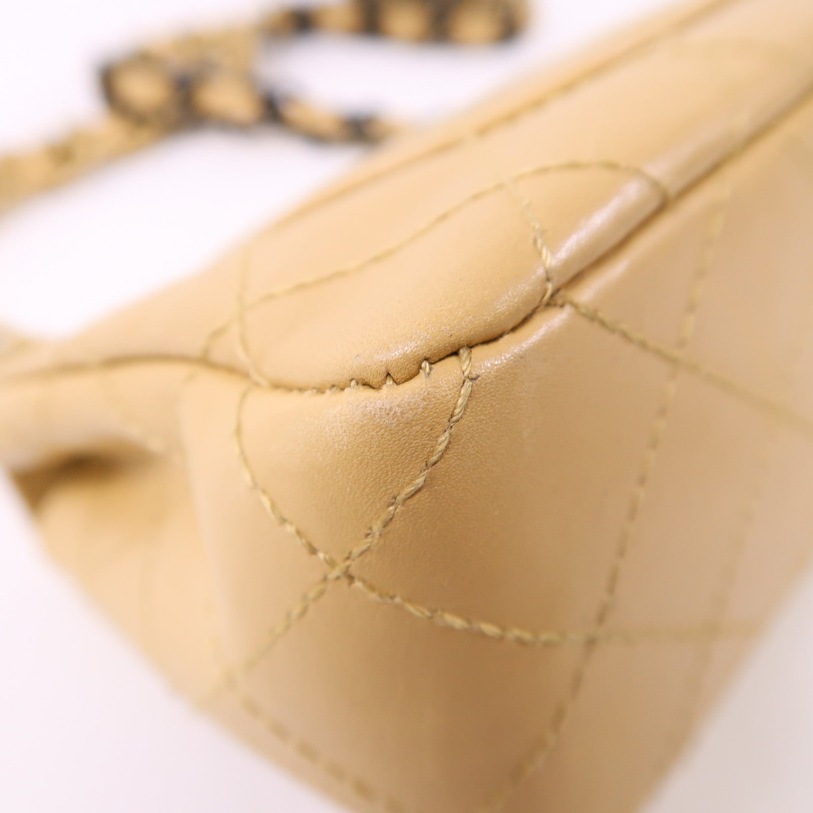 CHANEL 羊皮皮革Chain Shoulder鏈帶肩背袋