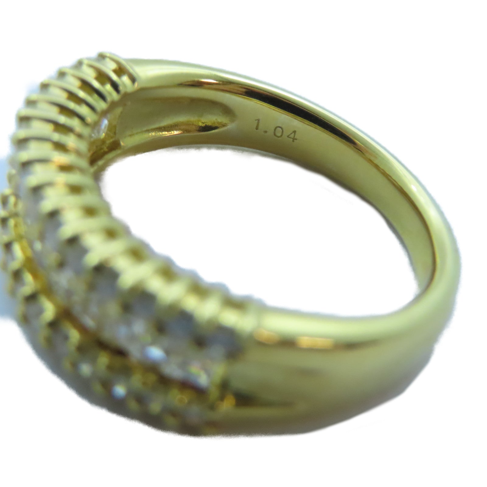 JEWELRY 【激減優惠】18K黃金Diamond Ring 1.04ct鑽石戒指US#5.75