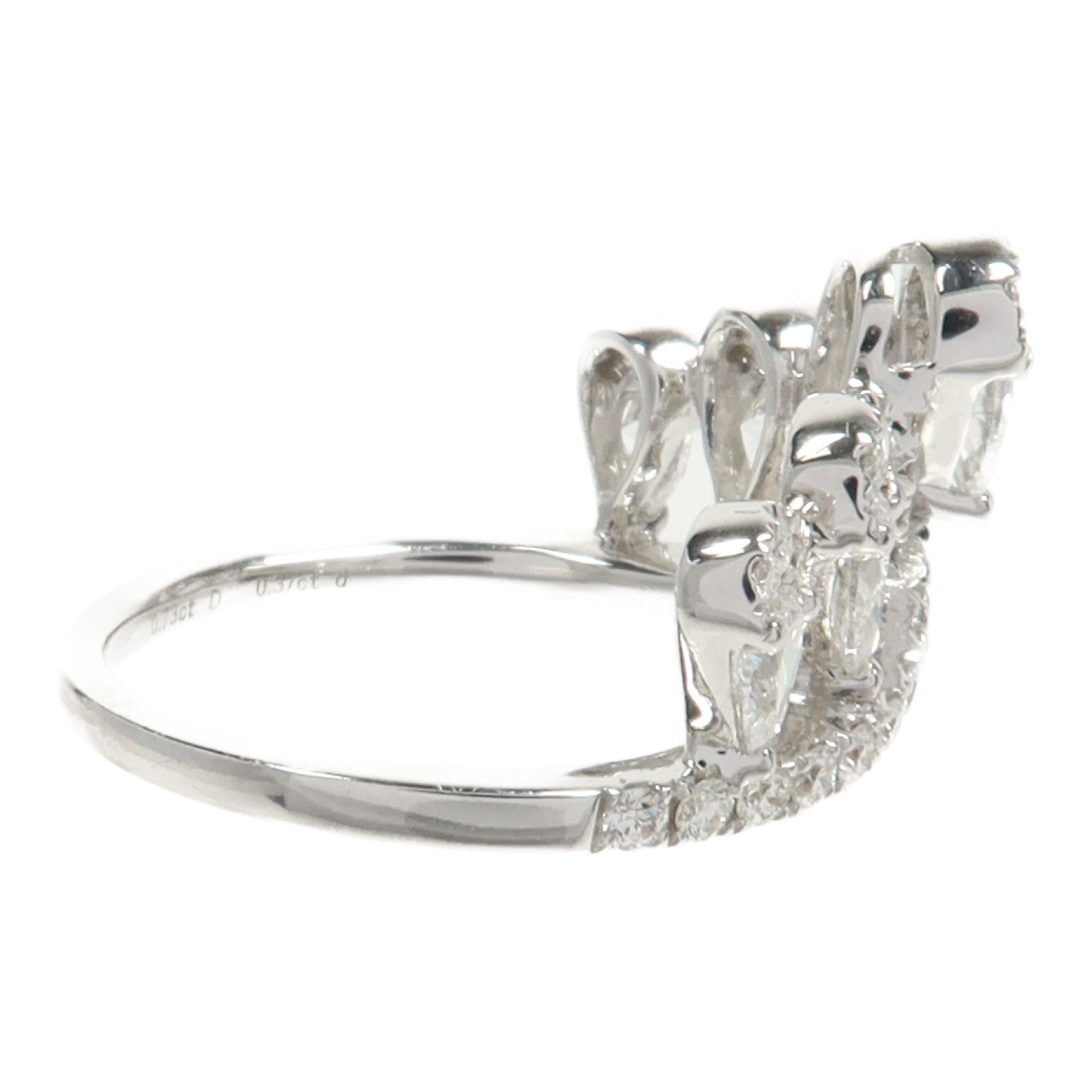 JEWELRY 18K白金Diamond Ring鑽石戒指US#5