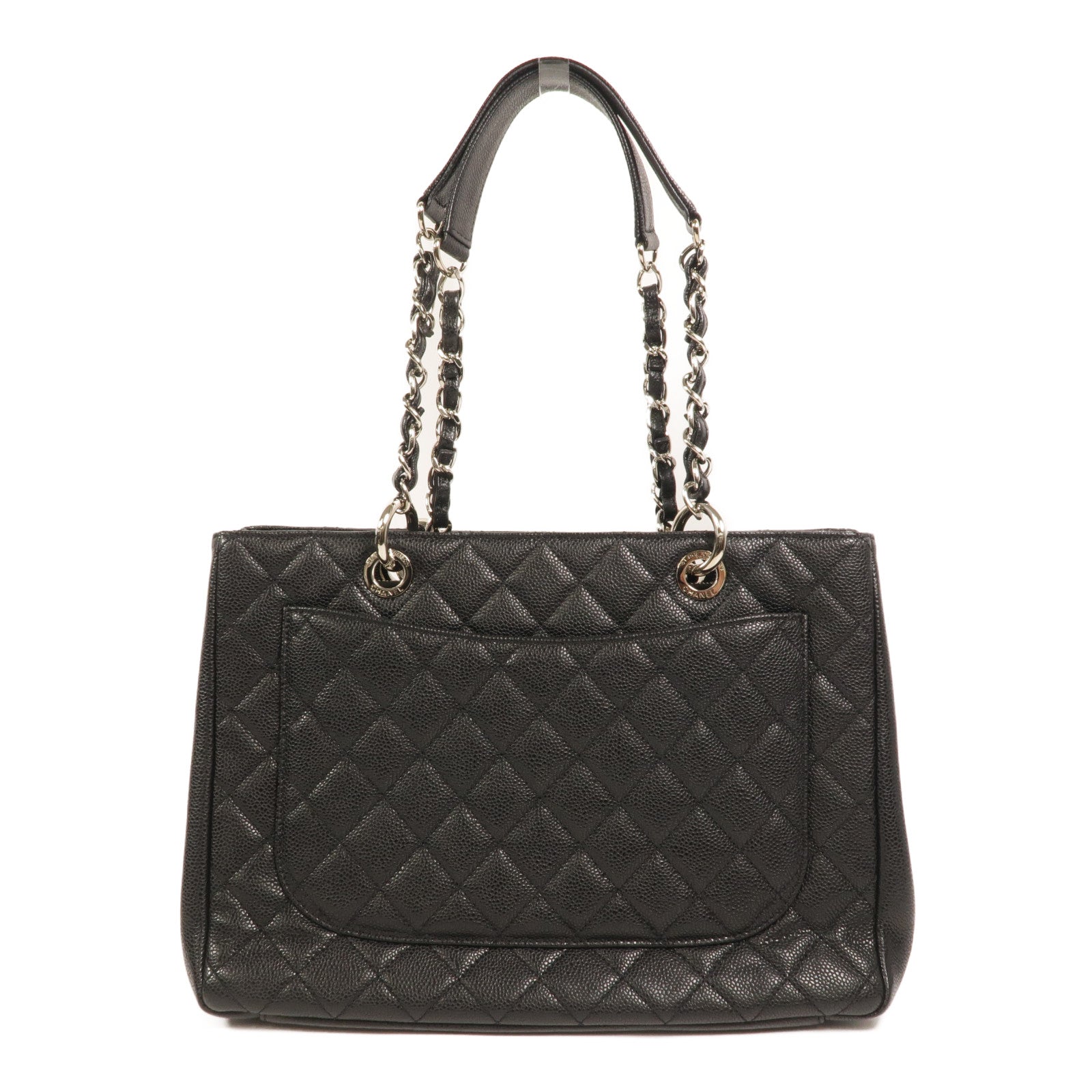 CHANEL GST Grand Shopping Tote Bag鏈帶肩背袋