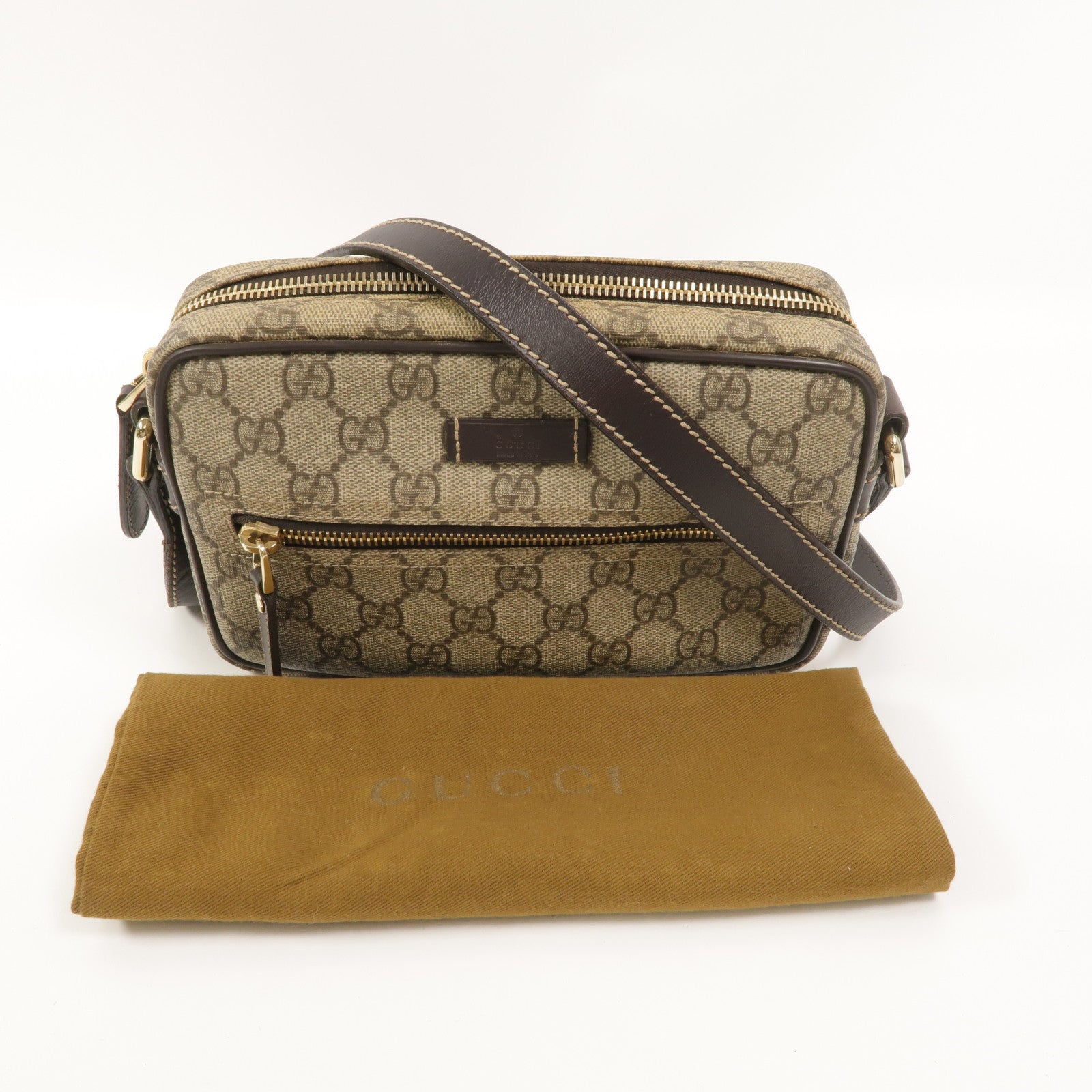 GUCCI 帆布Shoulder Bag肩背袋