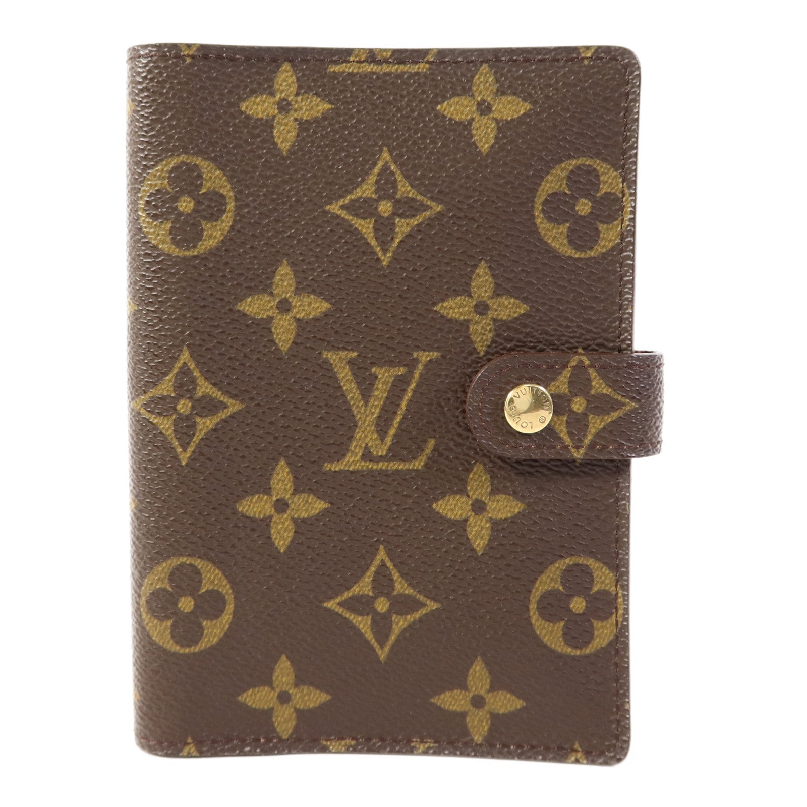LOUIS VUITTON Monogram Agenda PM金扣記事本封套