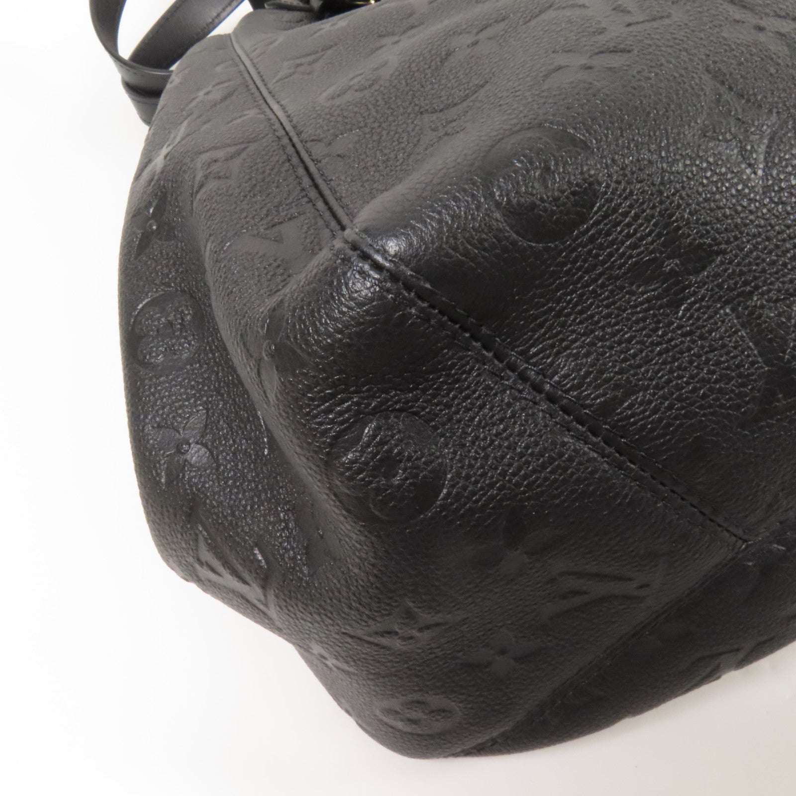 LOUIS VUITTON 【激減優惠】Monogram Empreinte All In One MM金扣肩背袋