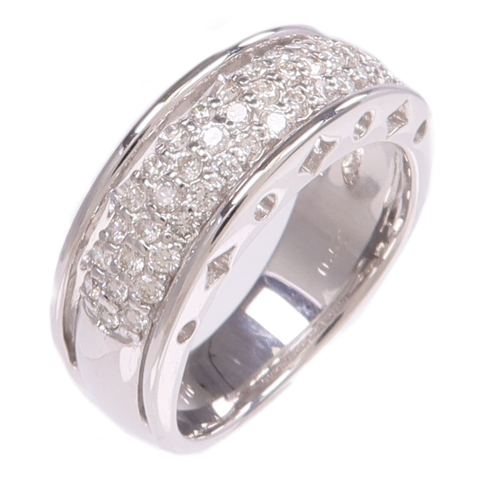 JEWELRY 18K白金Diamond Ring鑽石戒指US#6