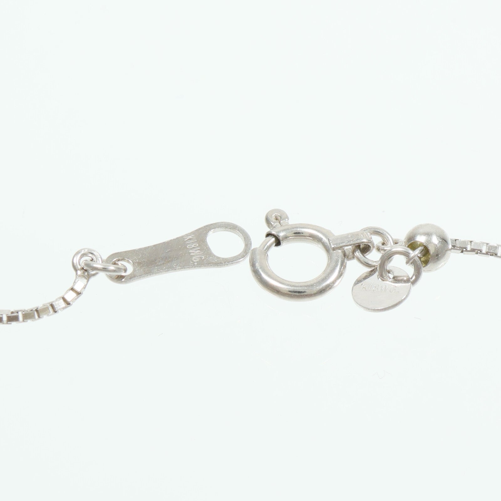 JEWELRY 18K白金Sapphire Diamond Necklace粉紅藍寶石/鑽石項鍊