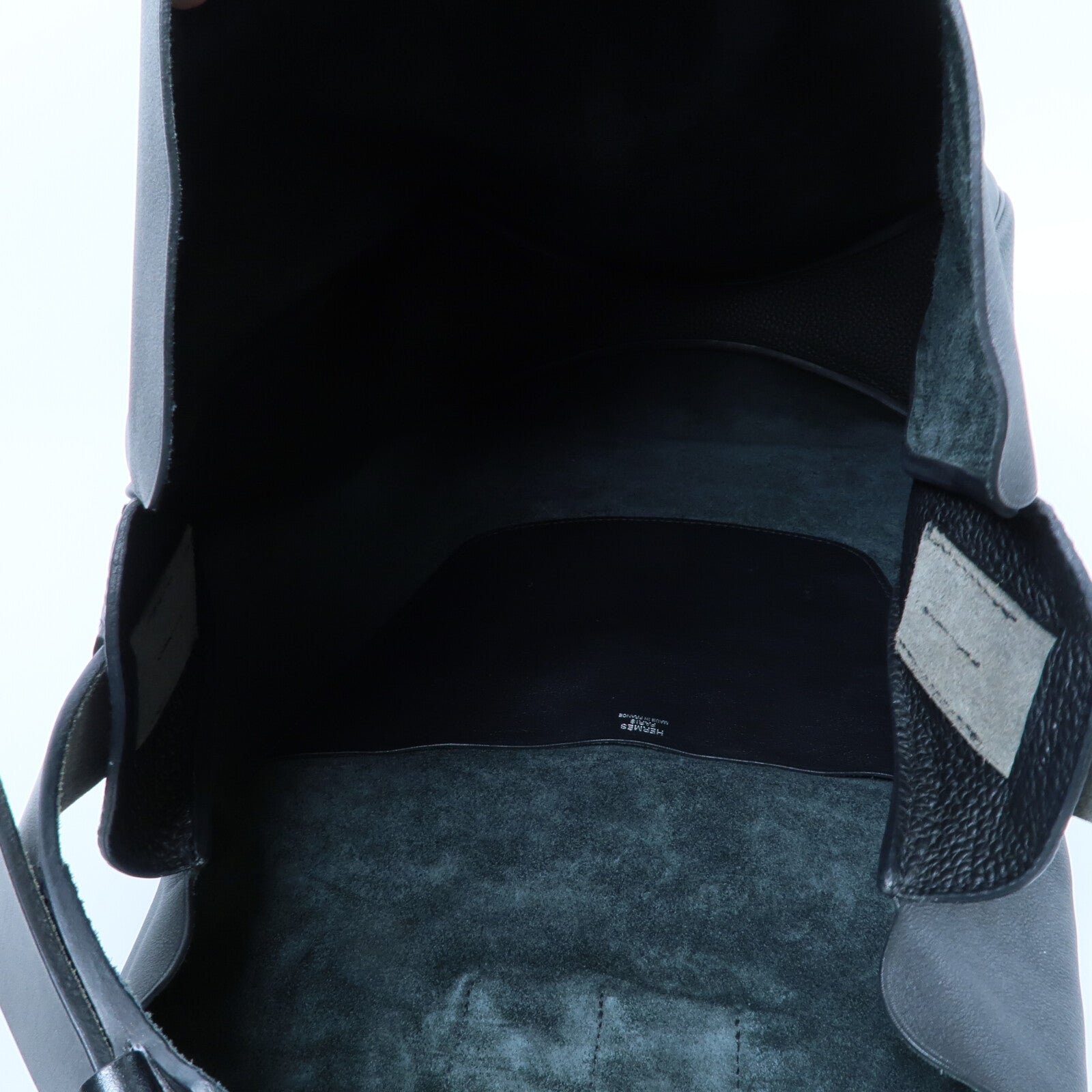 HERMES Swift皮革/Togo皮革Virevolte Bag手挽袋Noir