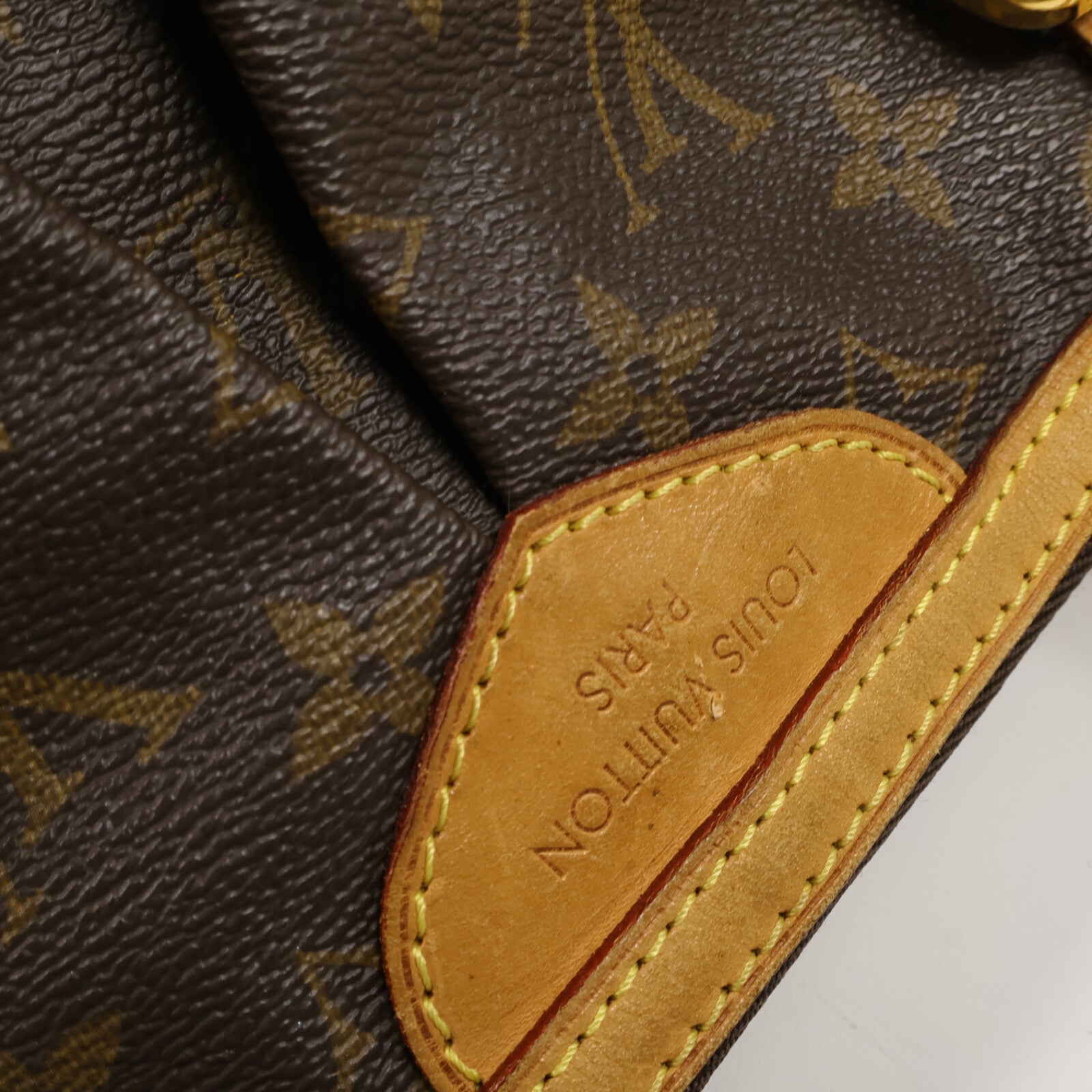 LOUIS VUITTON Monogram Palermo GM手挽肩背兩用袋棕色