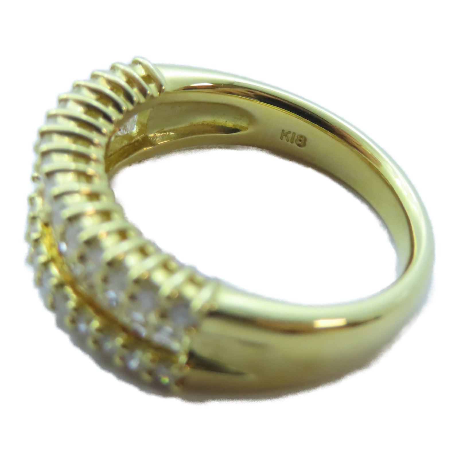 JEWELRY 【激減優惠】18K黃金Diamond Ring 1.04ct鑽石戒指US#5.75