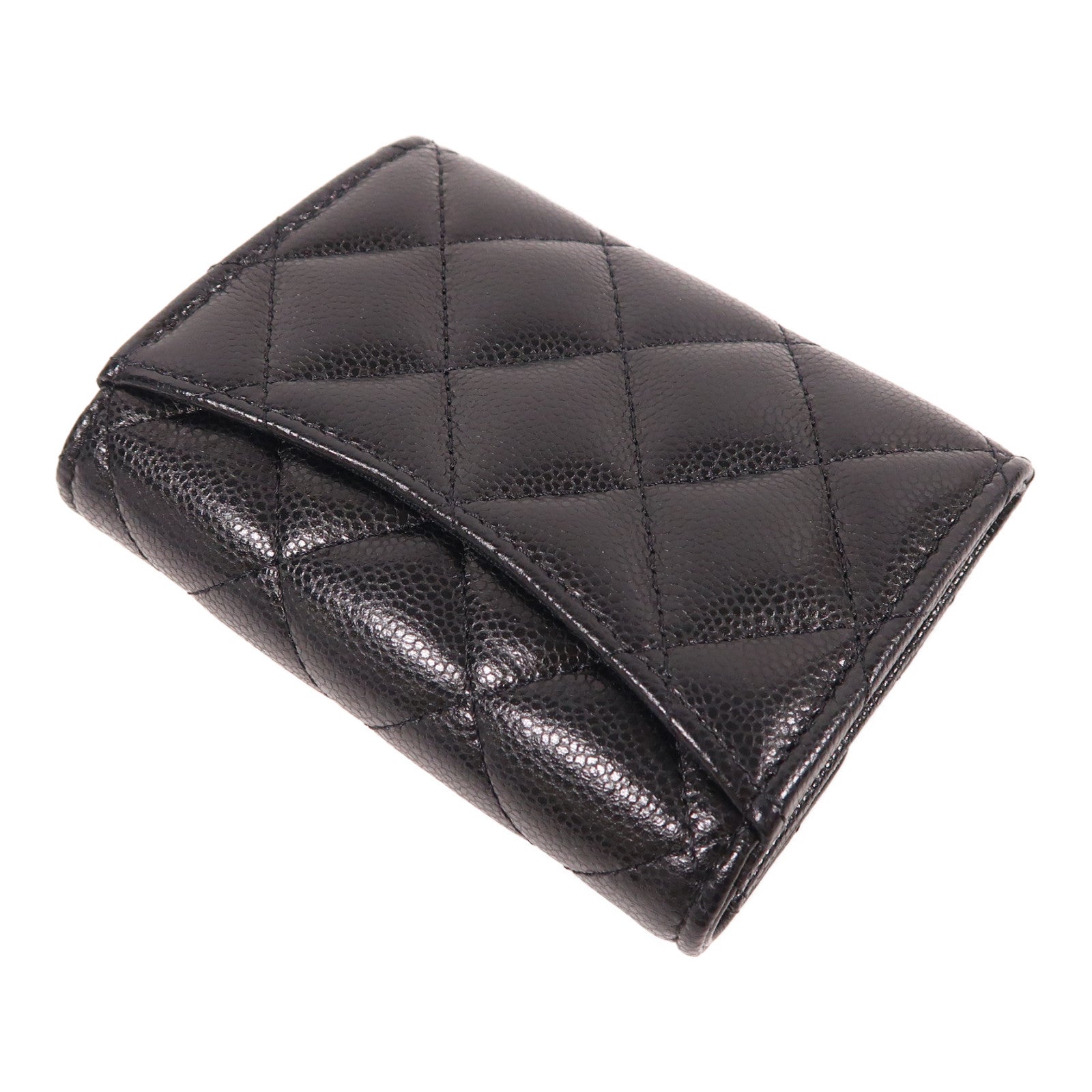 CHANEL 牛皮皮革Card Case金扣卡片套