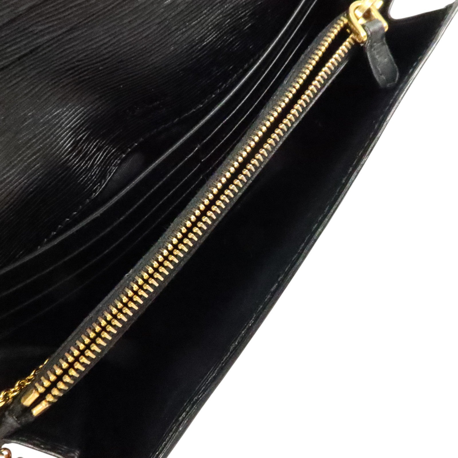 PRADA Saffiano皮革Long Wallet金扣長錢包