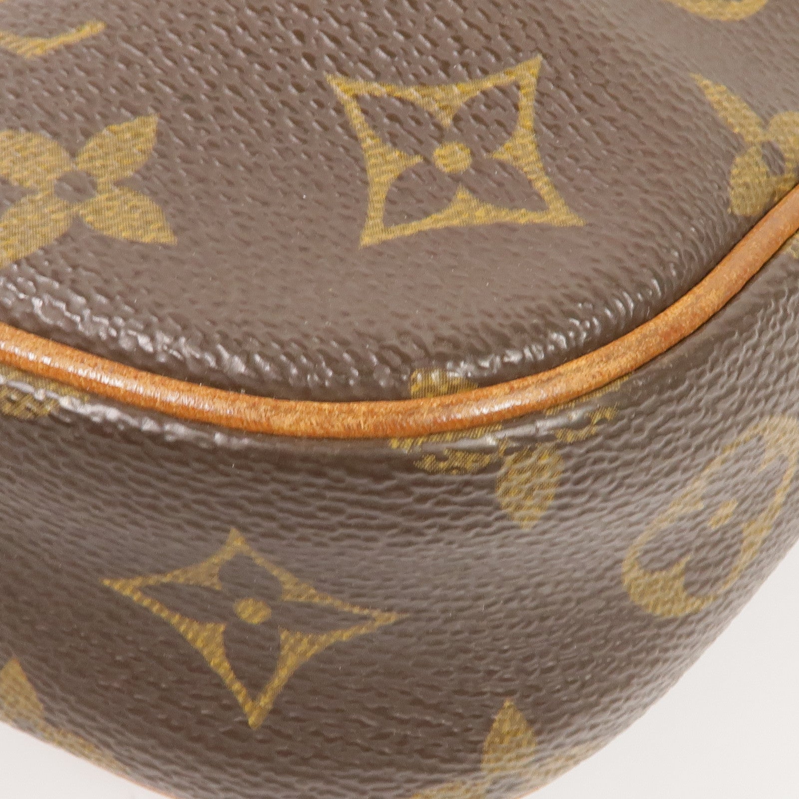 LOUIS VUITTON Monogram Pochette Gange金扣腰包