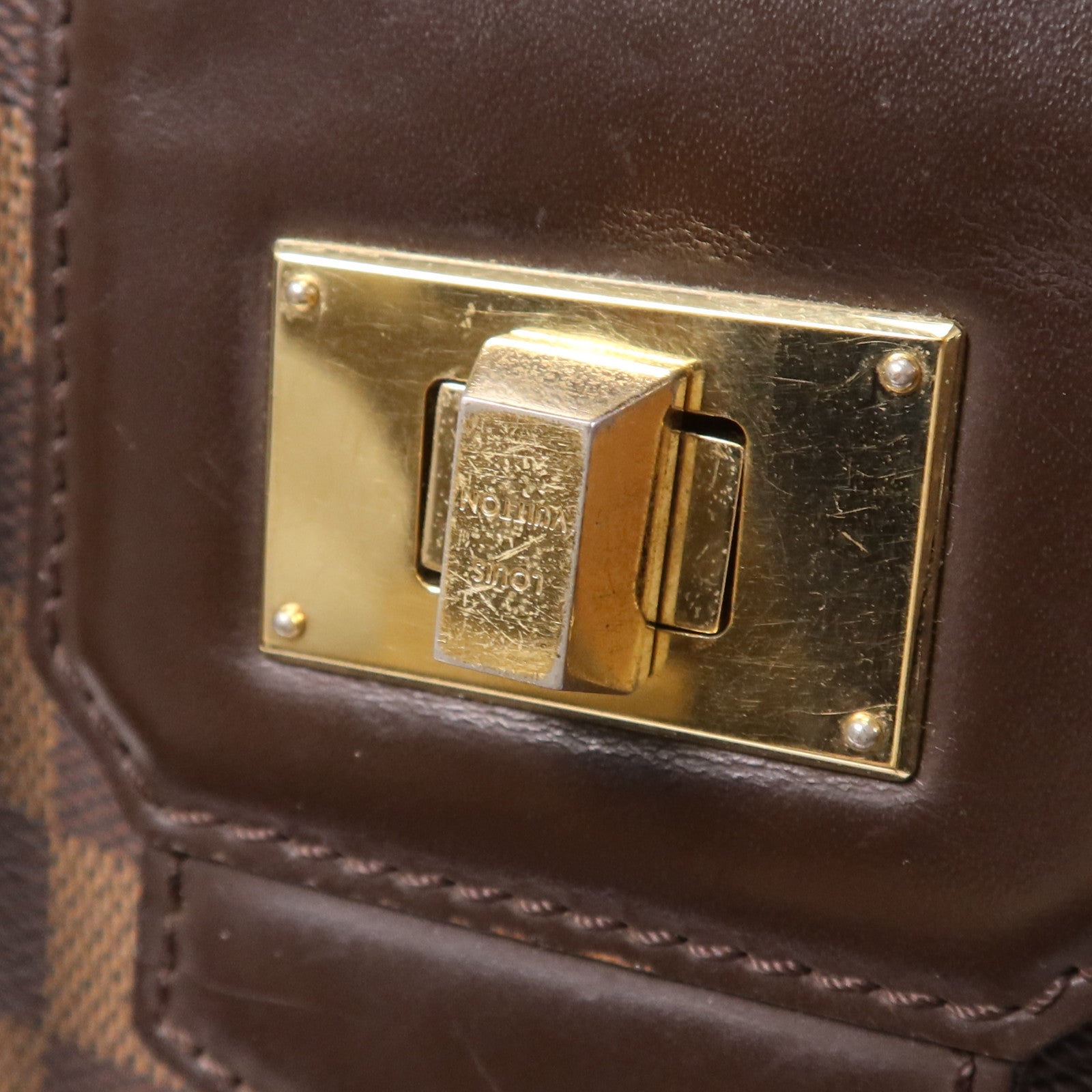 LOUIS VUITTON 【激減優惠】Damier Cabas Rosebery金扣手挽肩背兩用袋