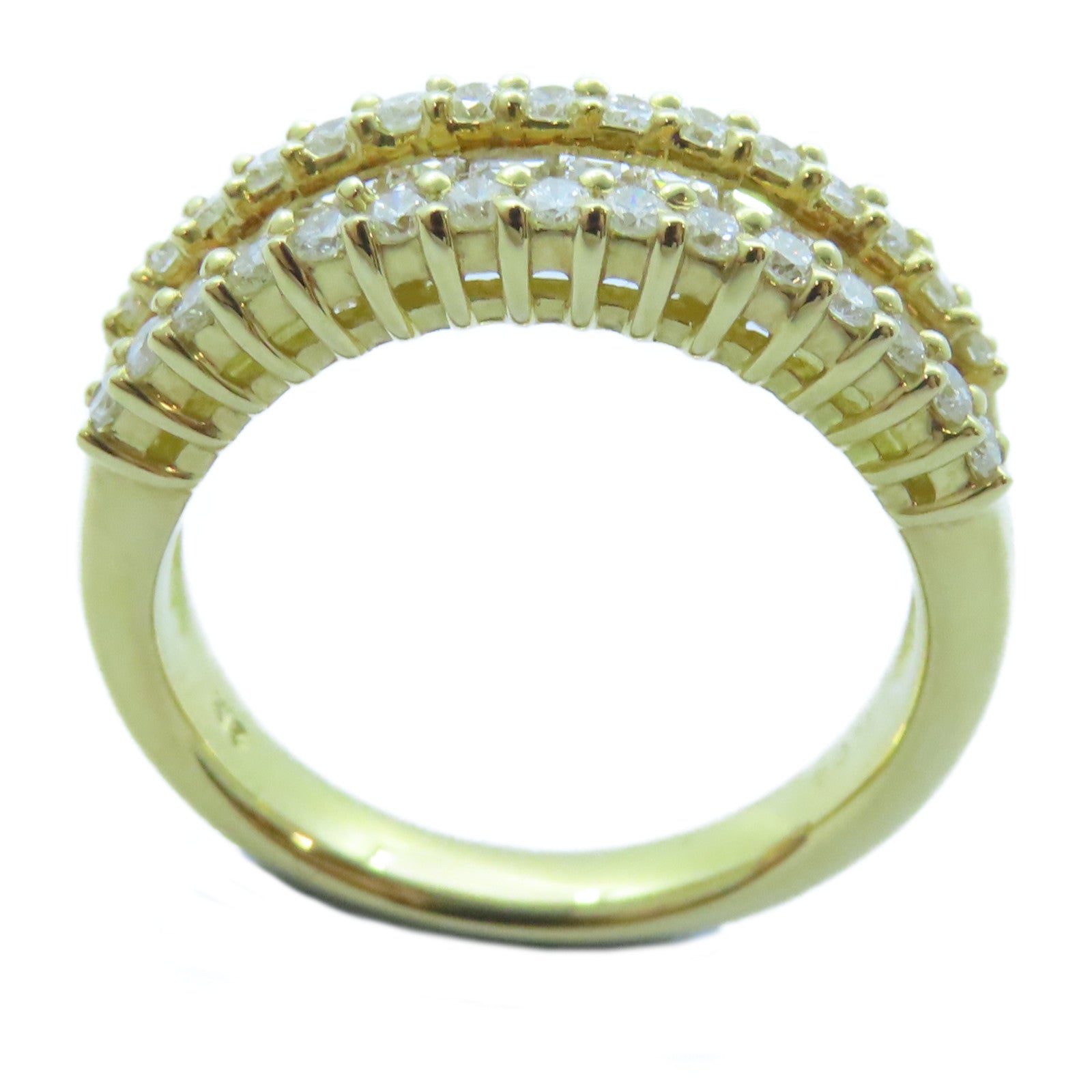 JEWELRY 【激減優惠】18K黃金Diamond Ring 1.04ct鑽石戒指US#5.75