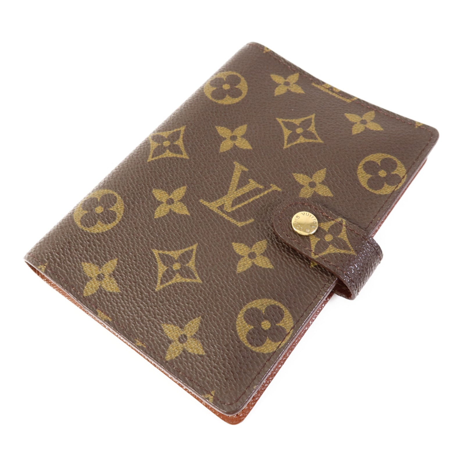 LOUIS VUITTON Monogram Agenda PM金扣記事本封套