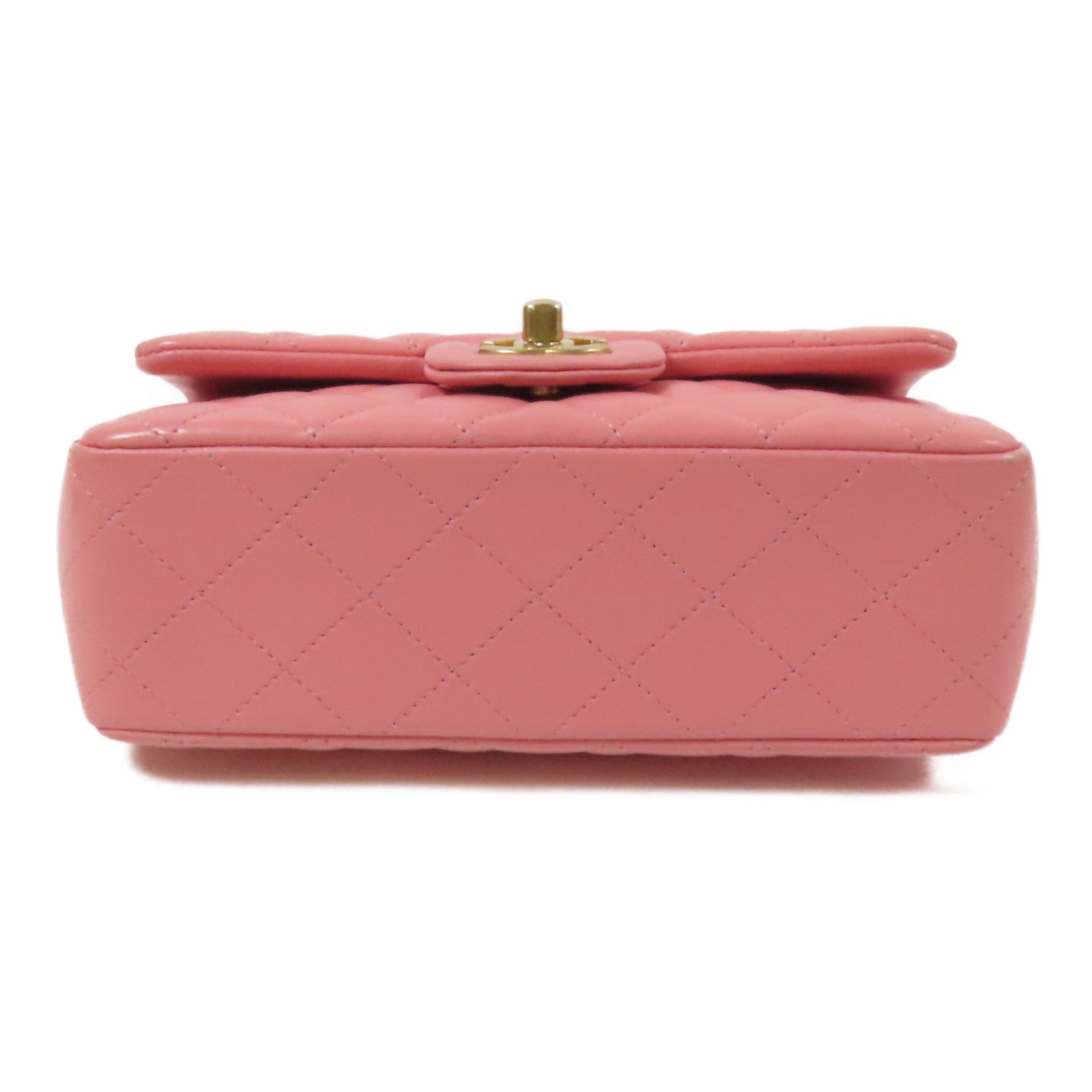 CHANEL 羊皮皮革Classic 20金扣鏈帶肩背袋