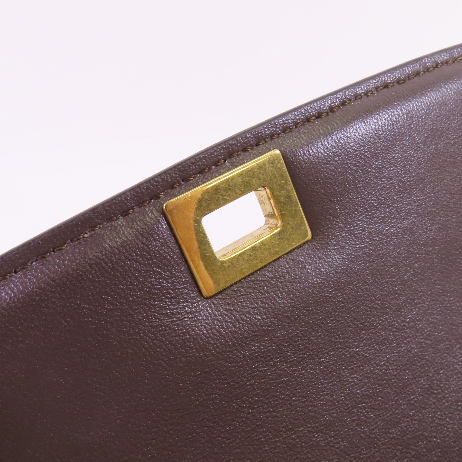 CELINE 【激減優惠】蜥蝪皮革Mini Classic Box金扣肩背袋