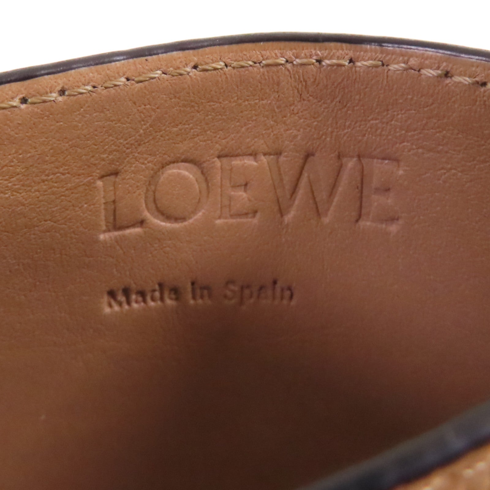 LOEWE 【激減優惠】牛皮皮革Card Case卡套