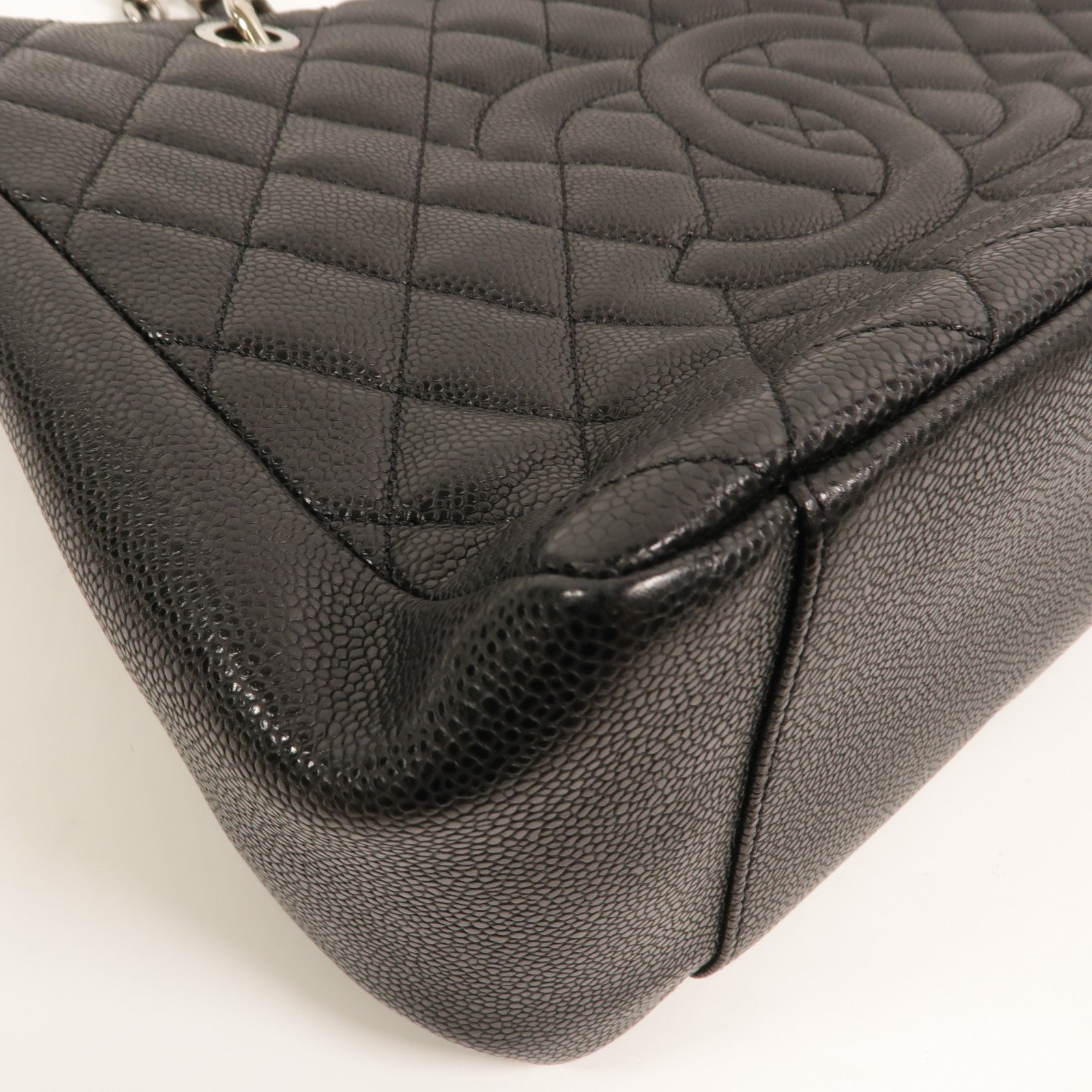 CHANEL GST Grand Shopping Tote Bag鏈帶肩背袋