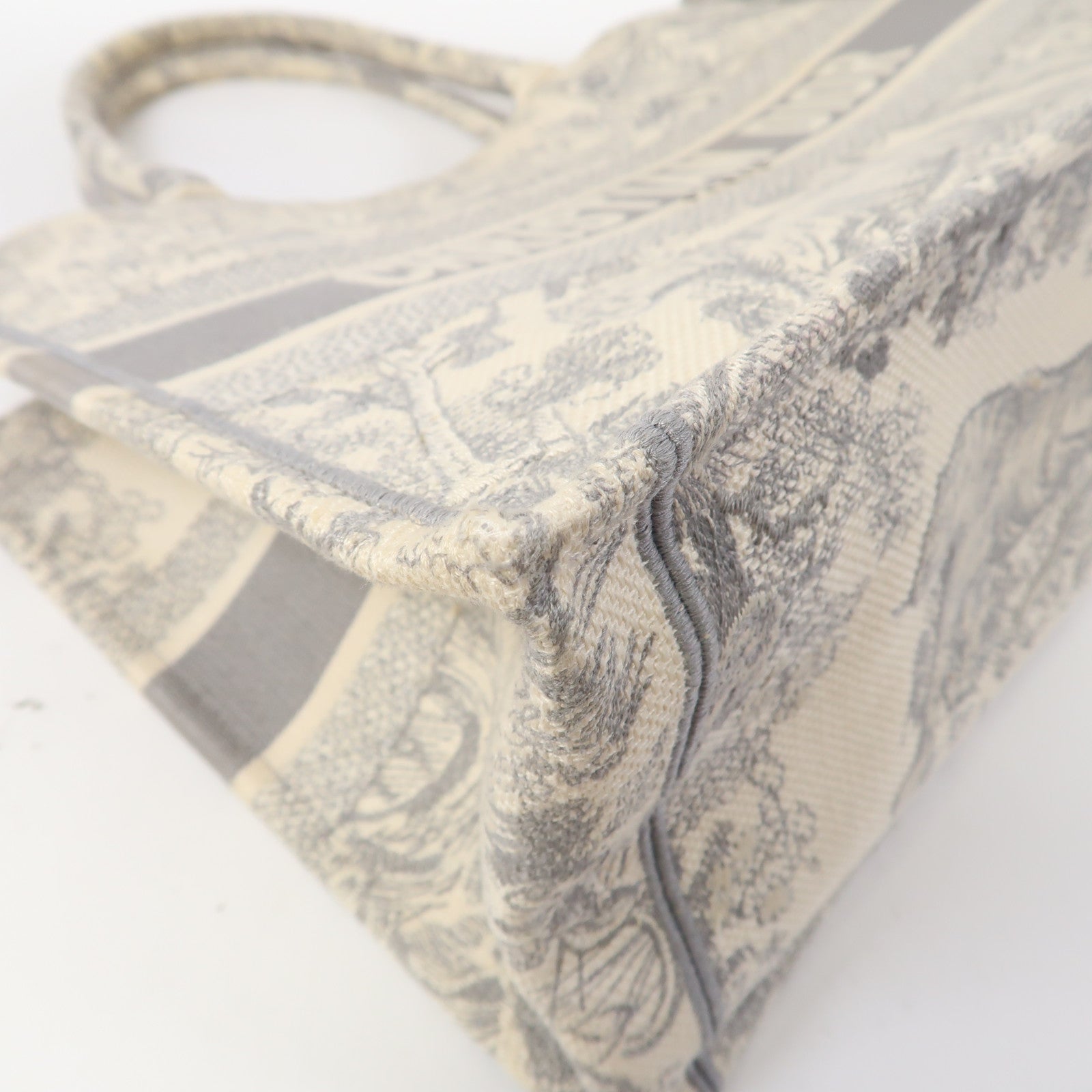 Dior 帆布Book Tote手挽袋灰色