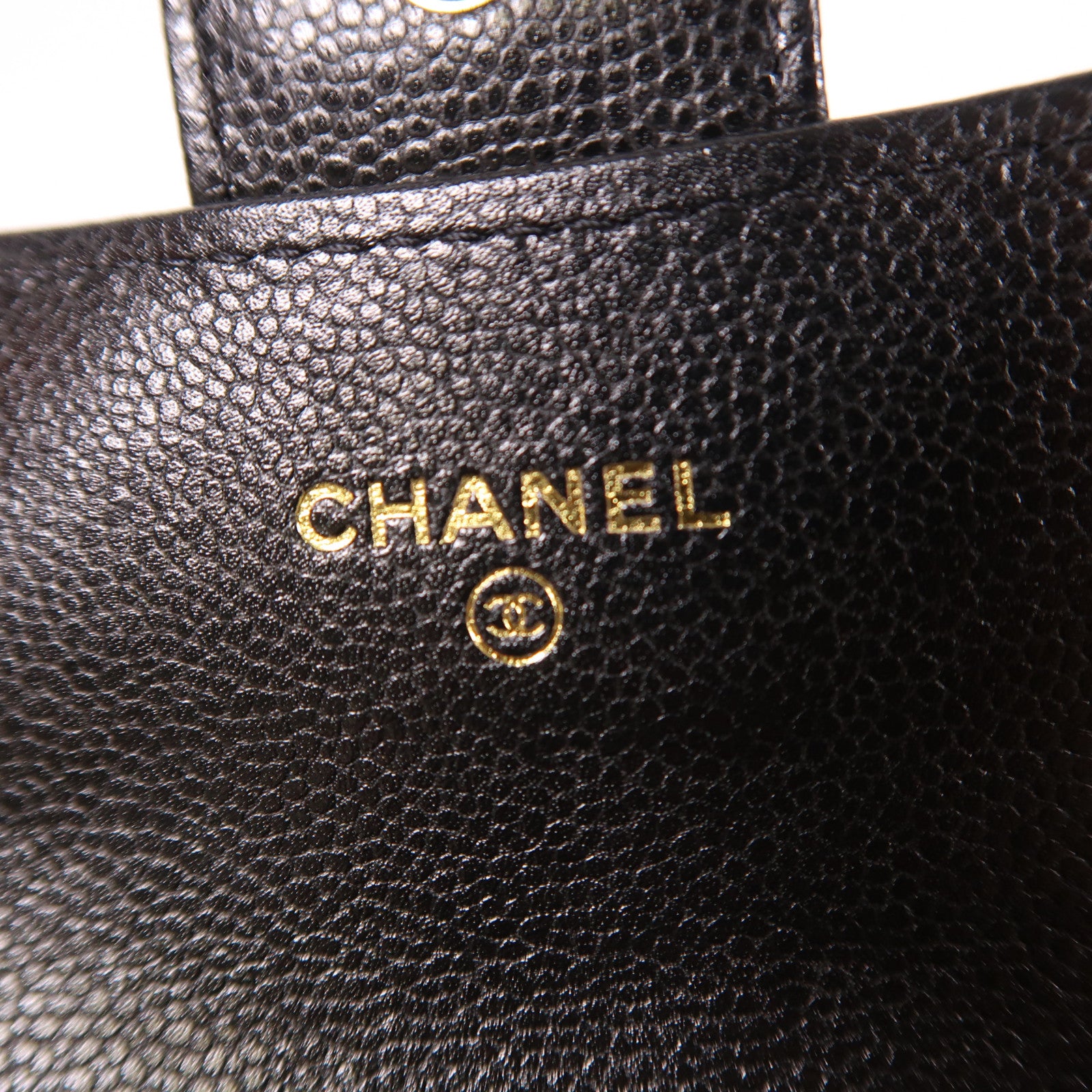 CHANEL 牛皮皮革Card Case金扣卡片套
