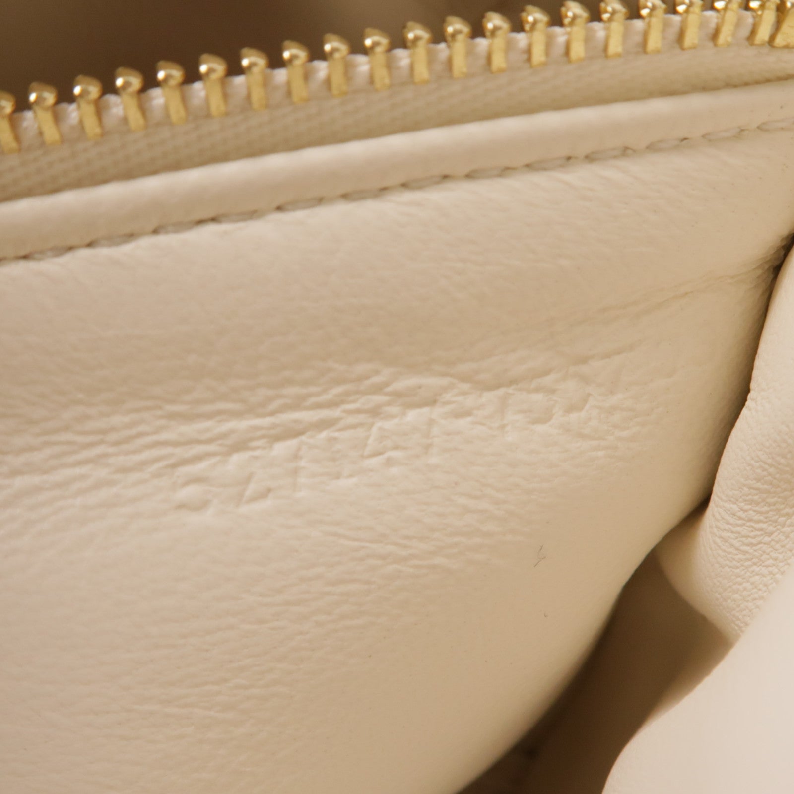 SELECTION GHW Shoulder Bag 7557031BLE19210 Lambskin Leather White