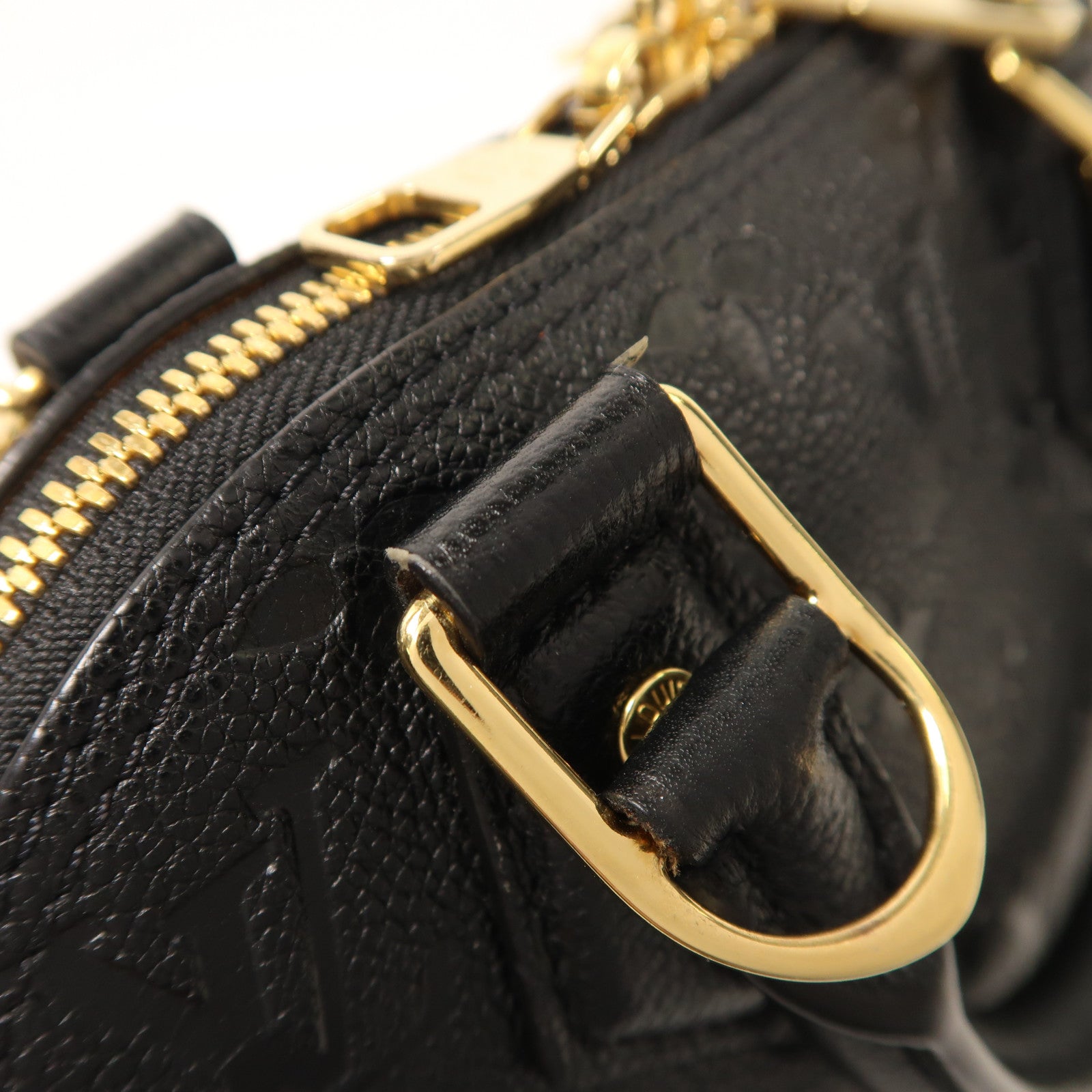 LOUIS VUITTON Monogram Empreinte Neo Alma BB金扣手挽肩背兩用袋