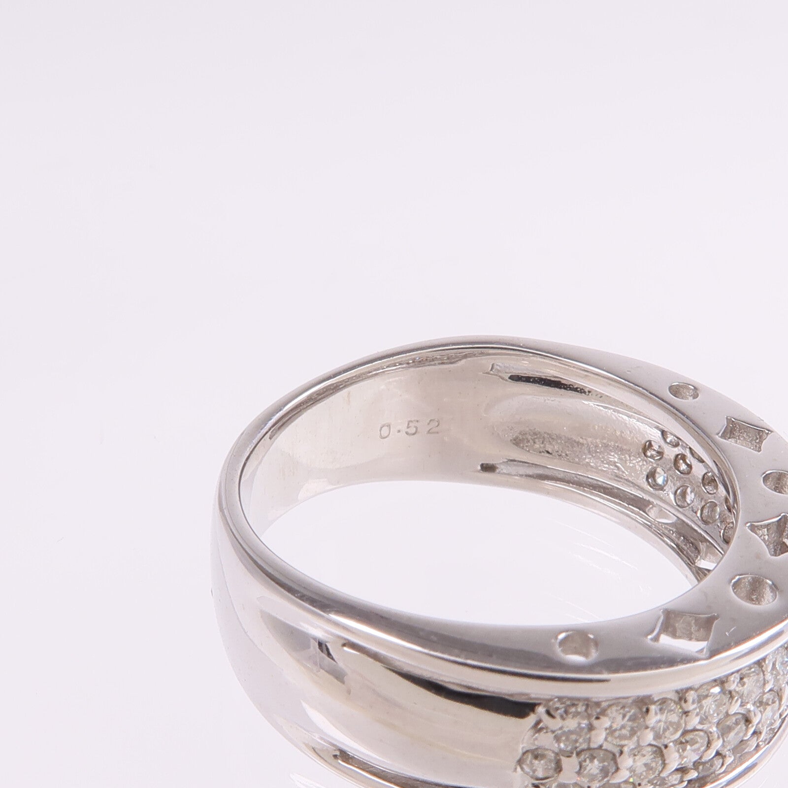 JEWELRY 18K白金Diamond Ring鑽石戒指US#6