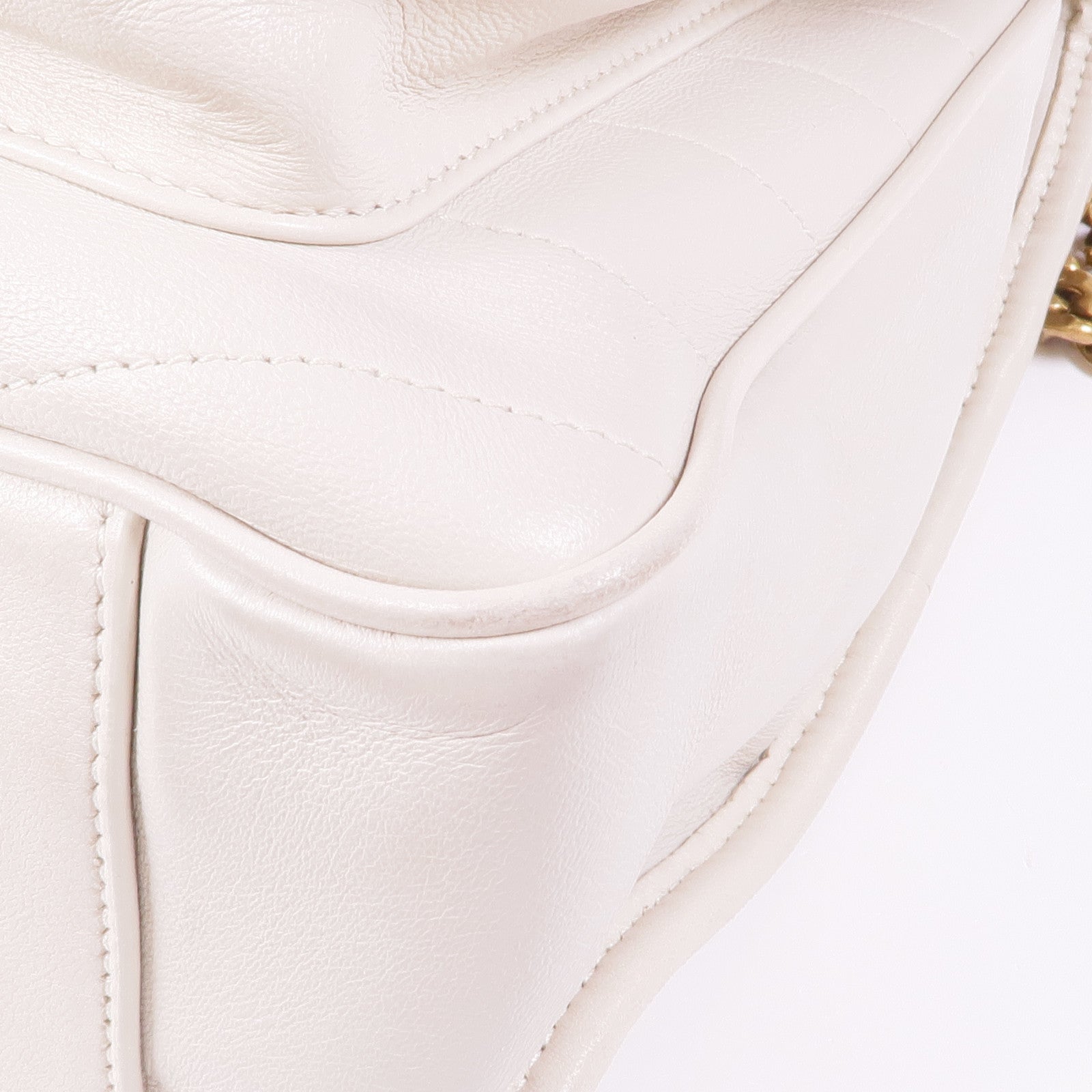 SAINT LAURENT 牛皮皮革Niki金扣鏈帶肩背袋