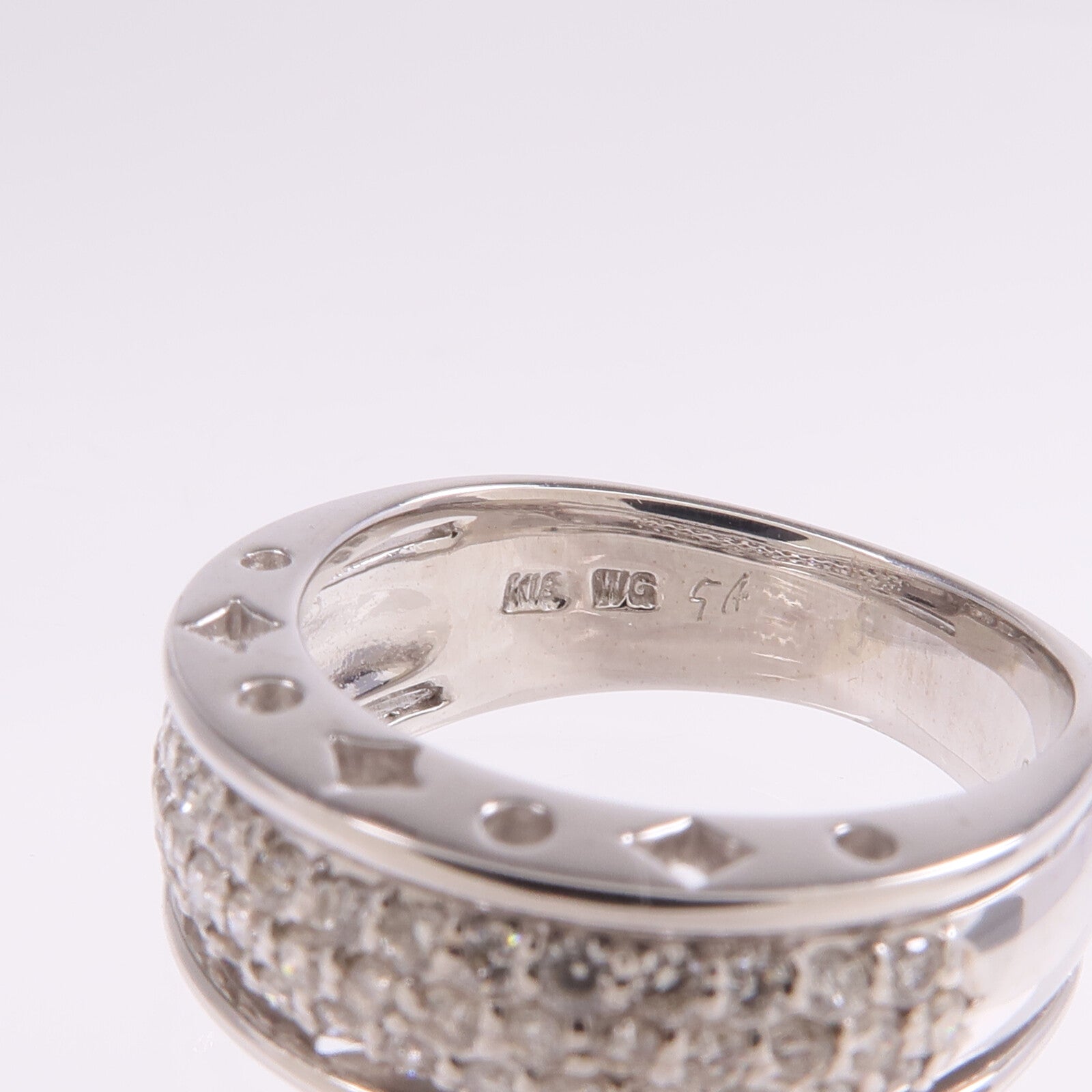 JEWELRY 18K白金Diamond Ring鑽石戒指US#6