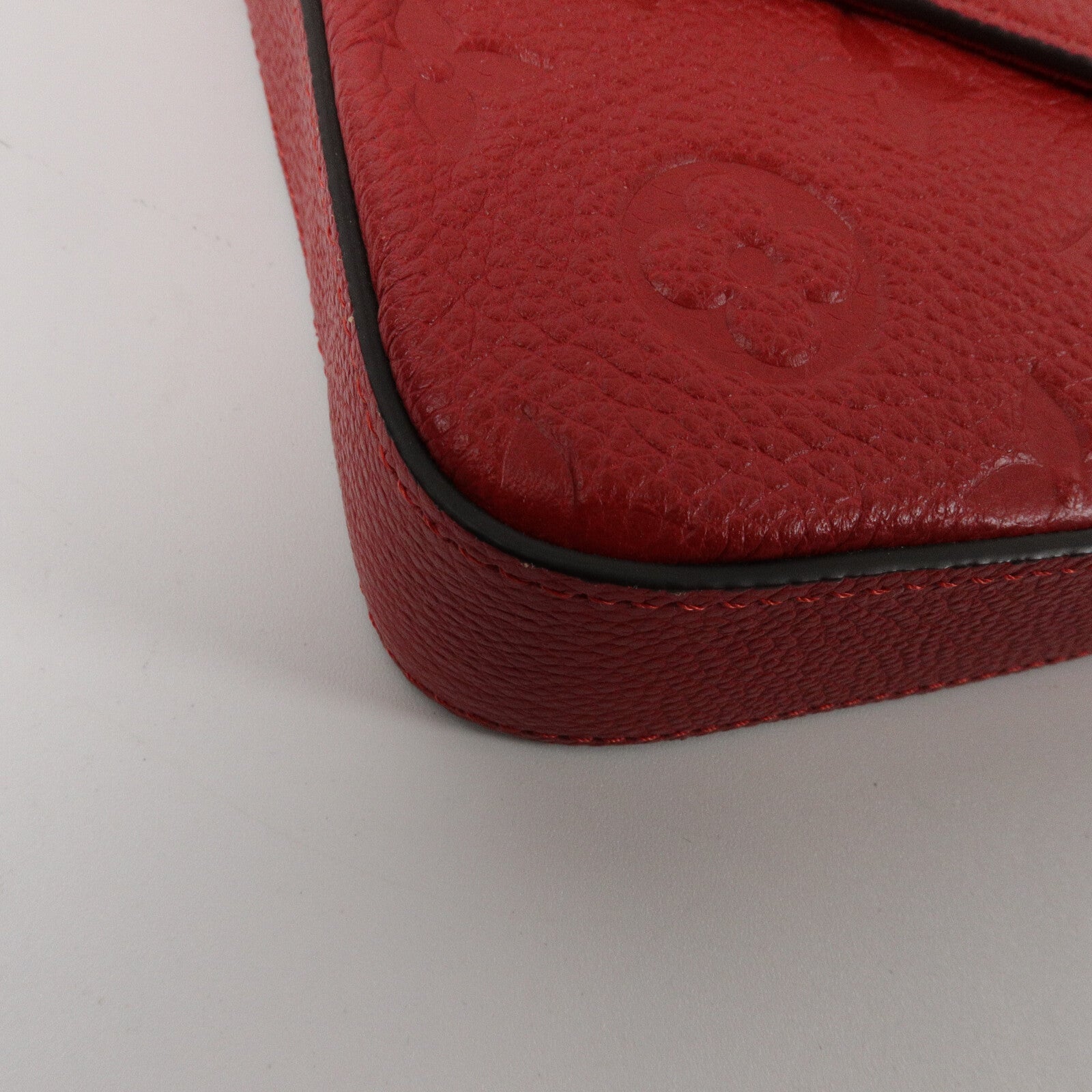 LOUIS VUITTON Monogram Empreinte Felicie Pochette鏈帶肩背袋